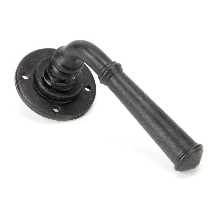 From the Anvil External Beeswax Regency Lever on Rose Set - Unsprung - No.42 Interiors