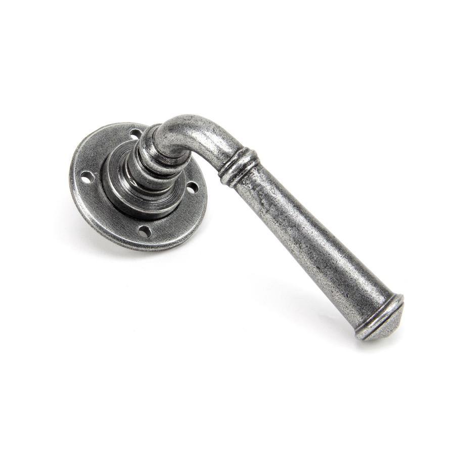 From the Anvil Pewter Regency Lever on Rose Set - Unsprung - No.42 Interiors