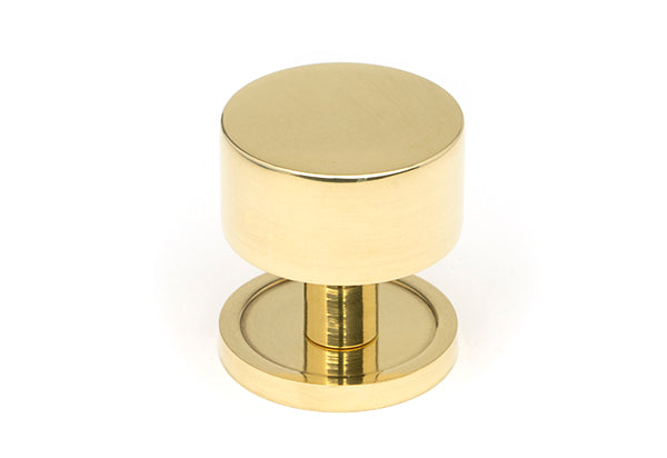 Polished Brass Kelso Cabinet Knob - 32mm (Plain)