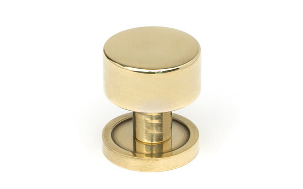 Aged Brass Kelso Cabinet Knob - 25mm (Plain)