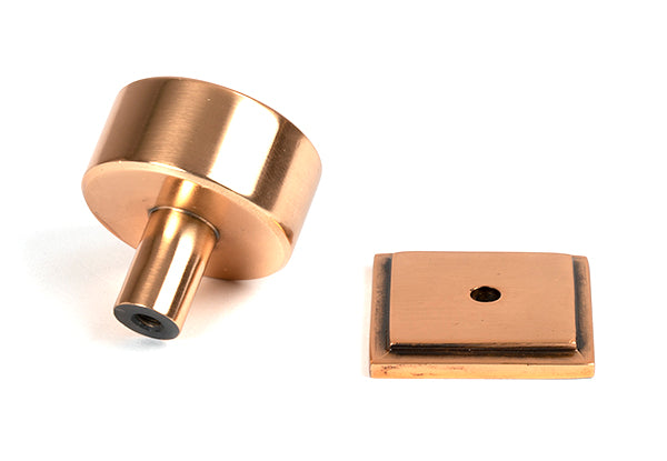 Polished Bronze Kelso Cabinet Knob - 32mm (Square)