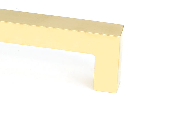 Polished Brass Albers Pull Handle - Small