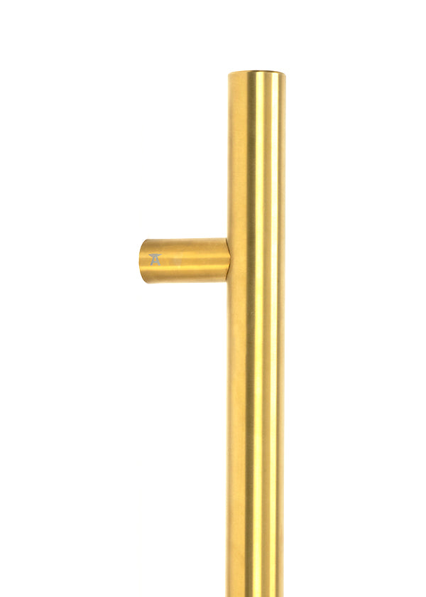 Aged Brass (316) 0.9m T Bar Handle Bolt Fix 32mm Ø