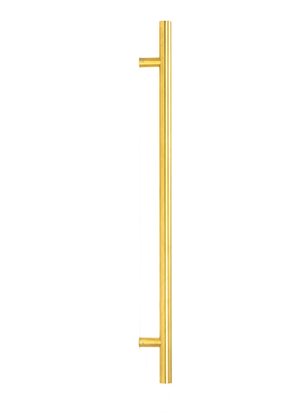 Aged Brass (316) 0.9m T Bar Handle B2B 32mm Ø