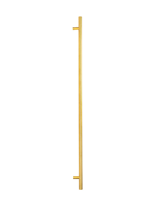 Aged Brass (316) 1.5m T Bar Handle B2B 32mm Ø