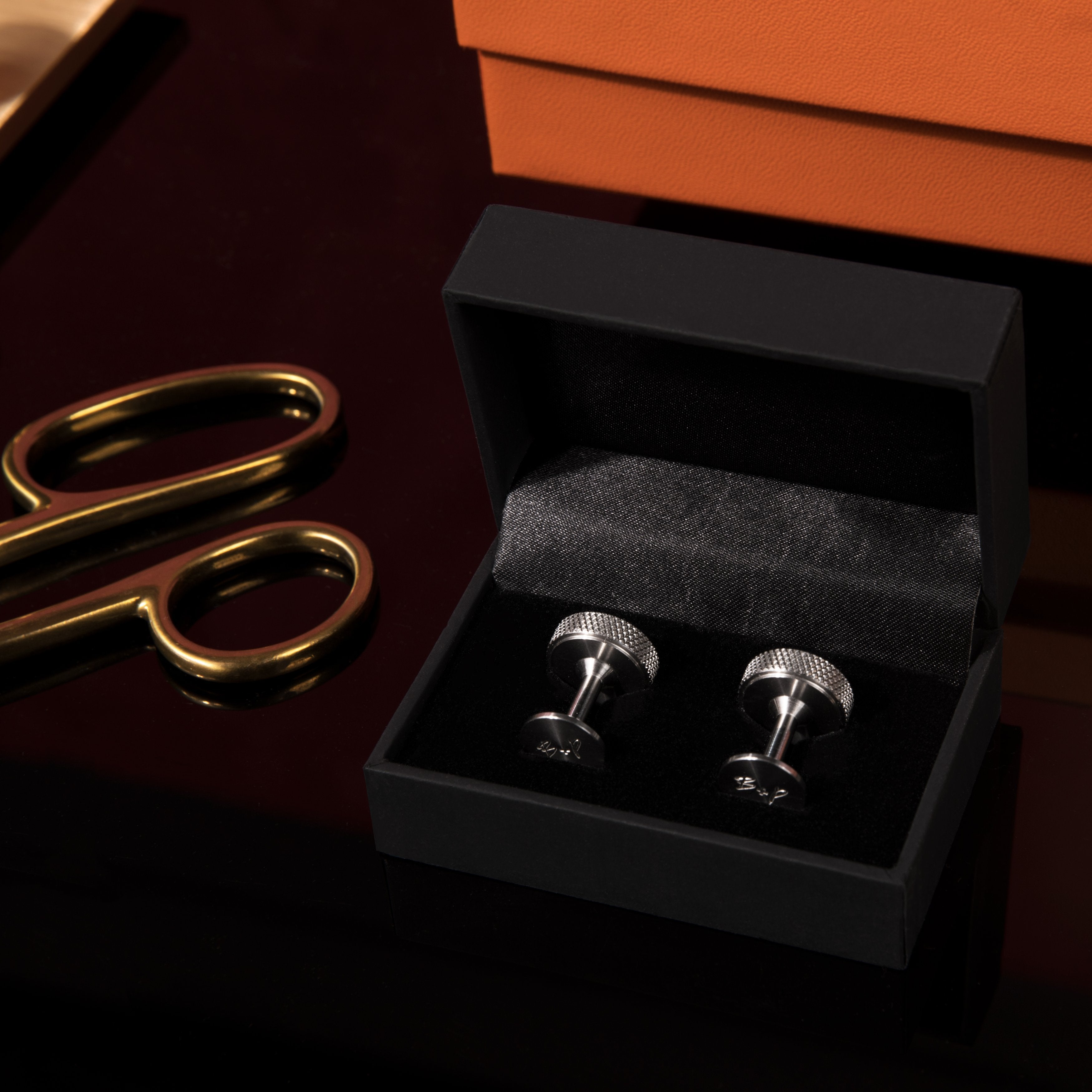 Buster and Punch CUFFLINKS / STEEL