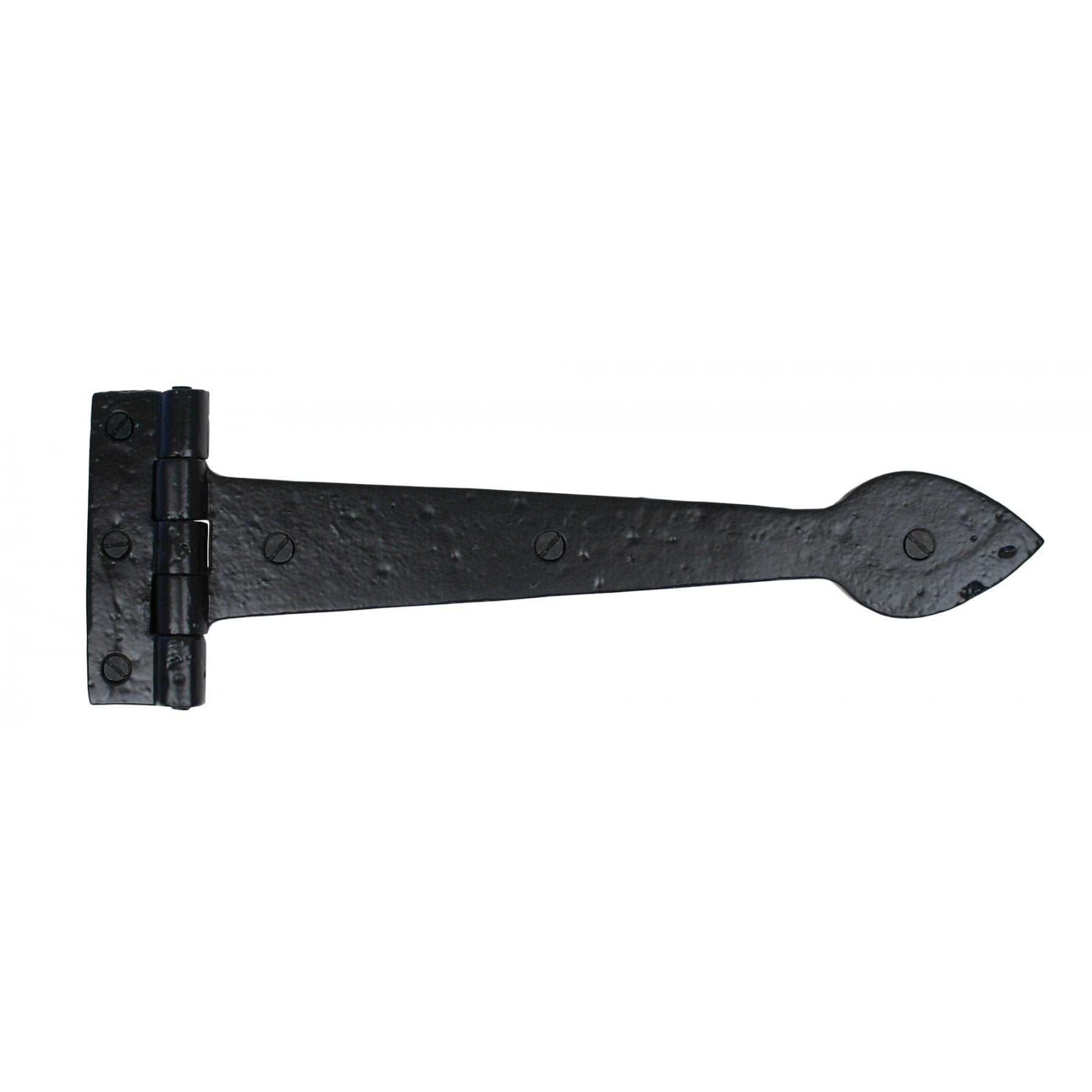 From the Anvil Black Smooth 12" T Hinge (pair) - No.42 Interiors