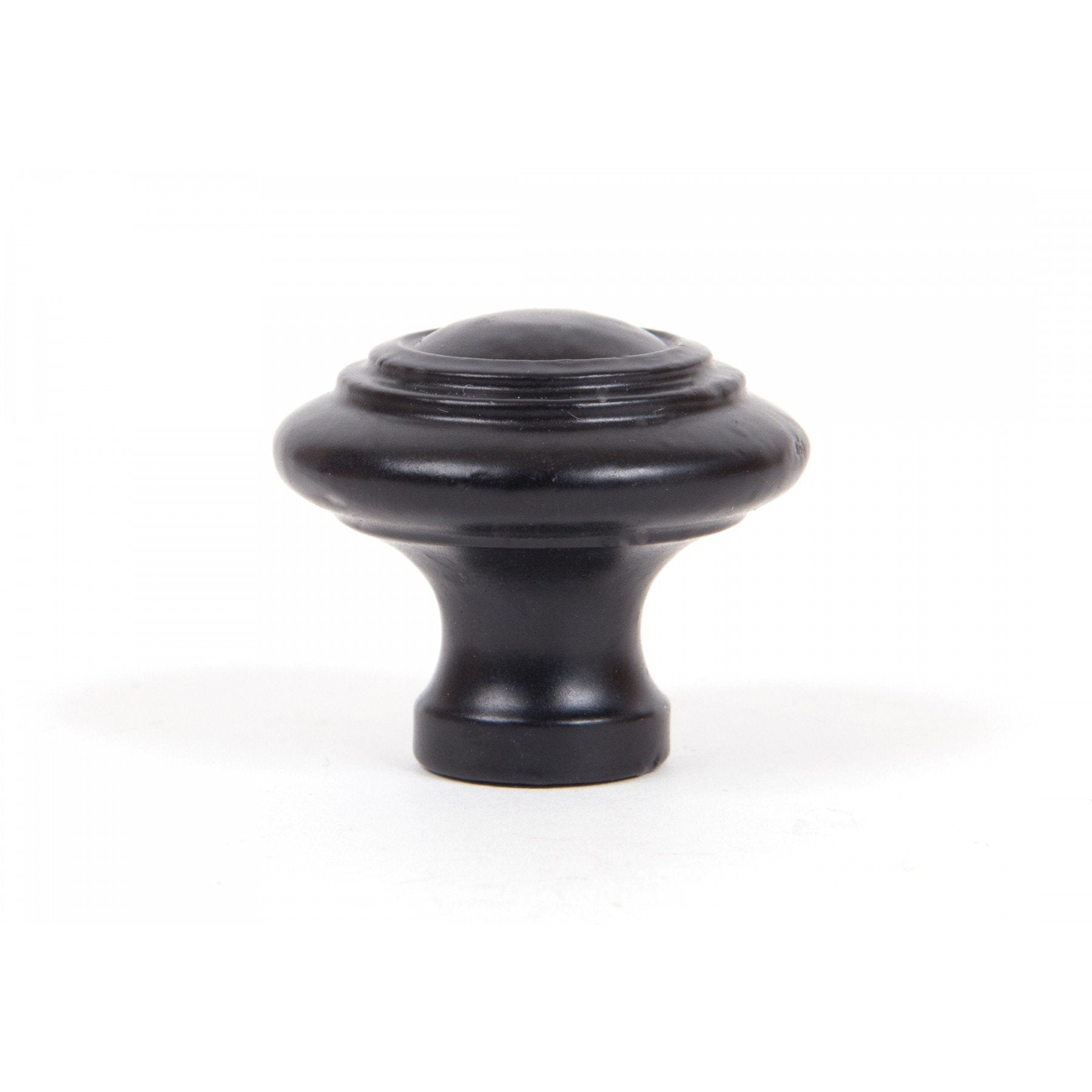 From the Anvil Black Cabinet Knob - Small