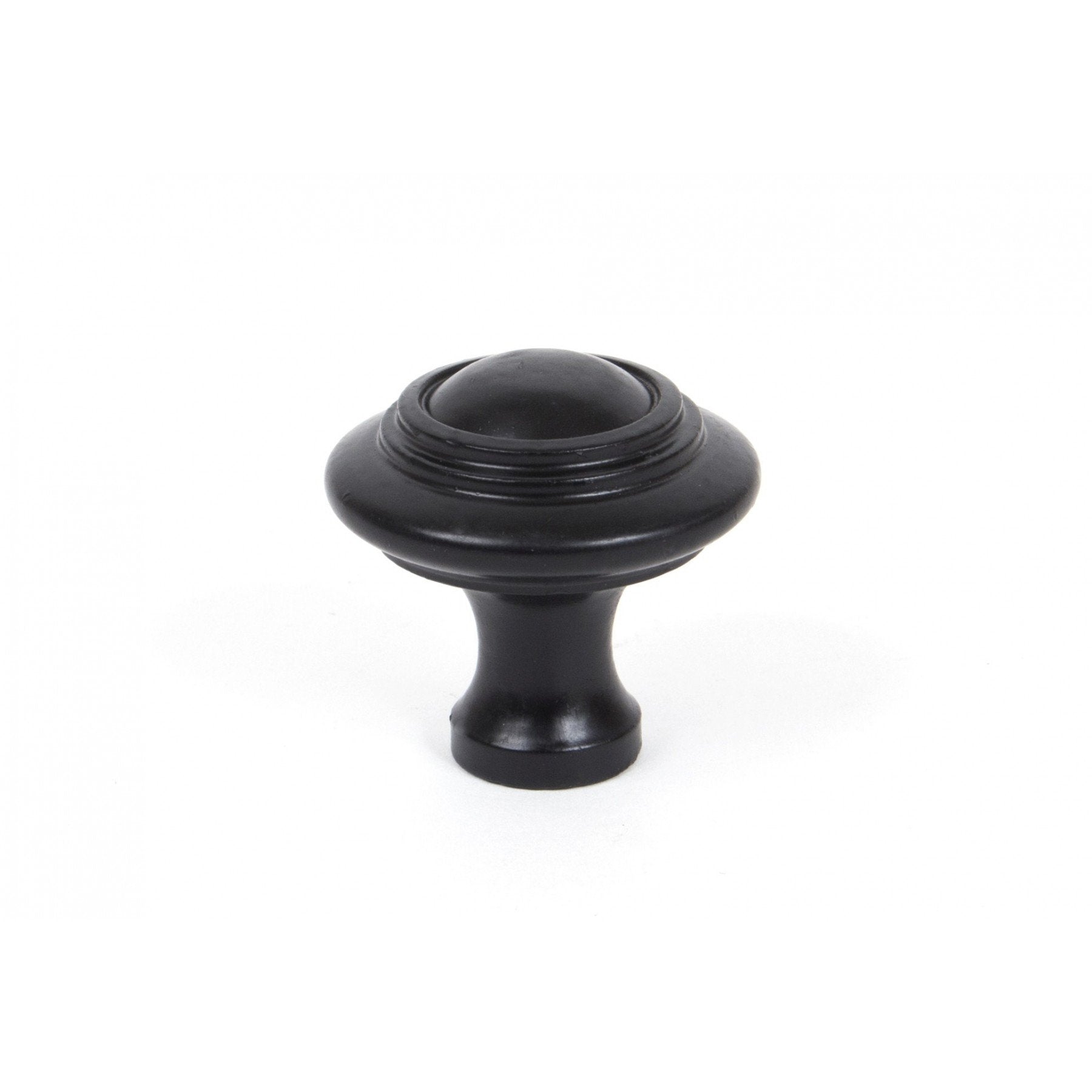 From the Anvil Black Cabinet Knob - Large