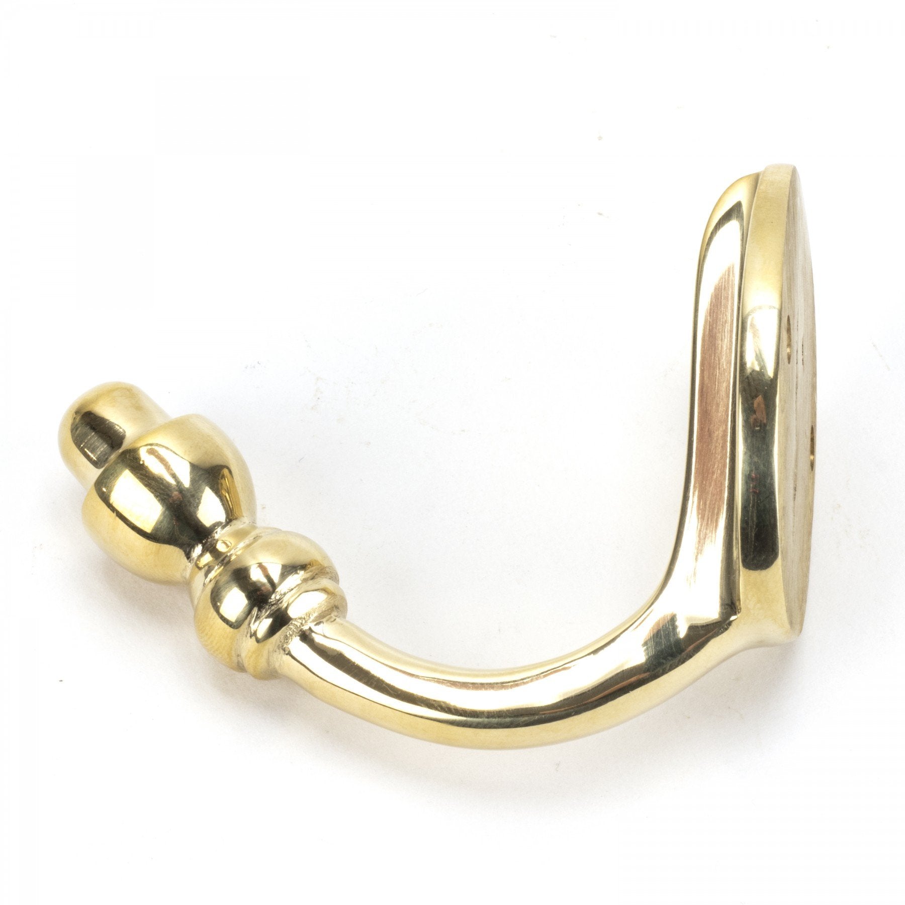From the Anvil Polished Brass Coat Hook