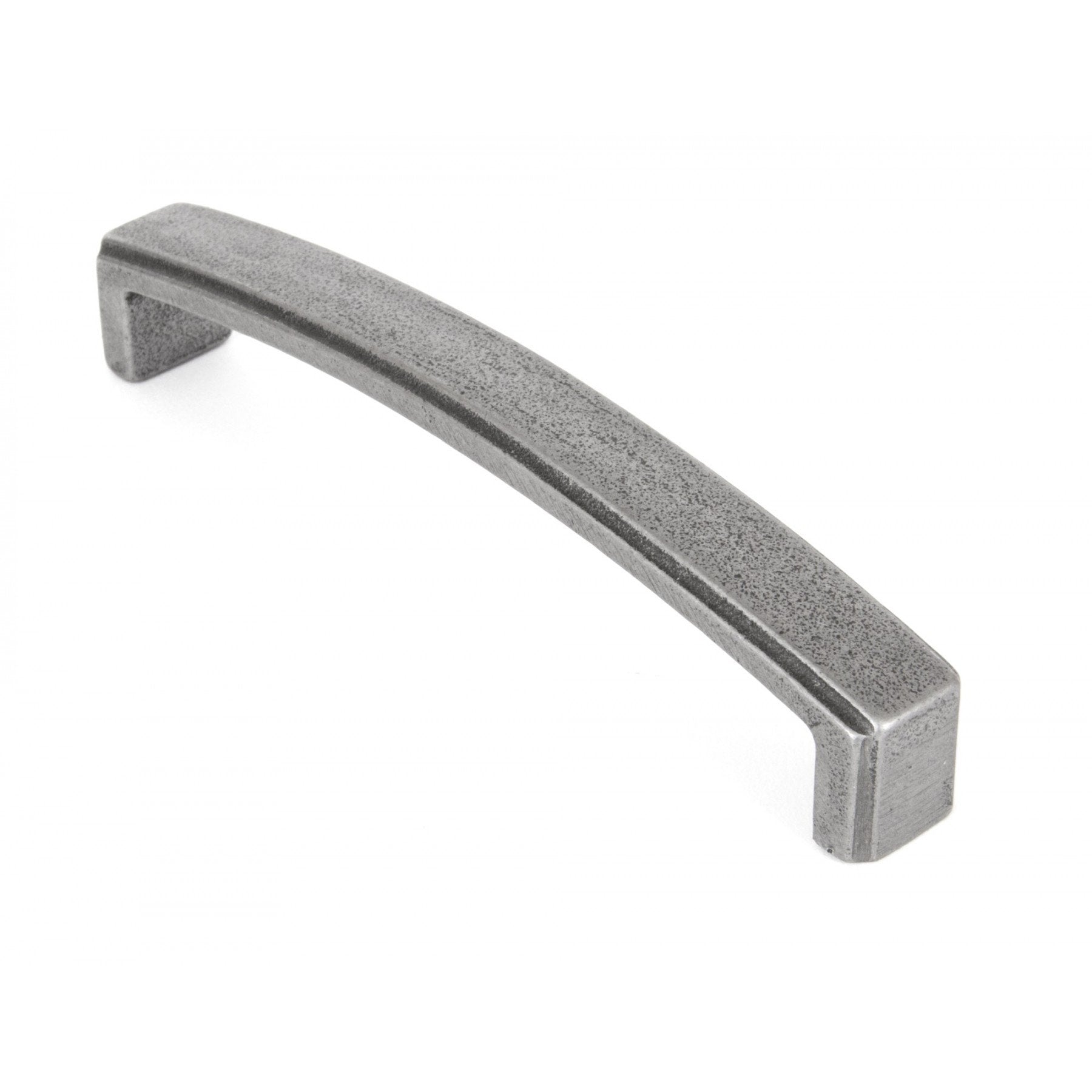 From the Anvil Natural Smooth 5 1/2'' Ribbed Pull Handle