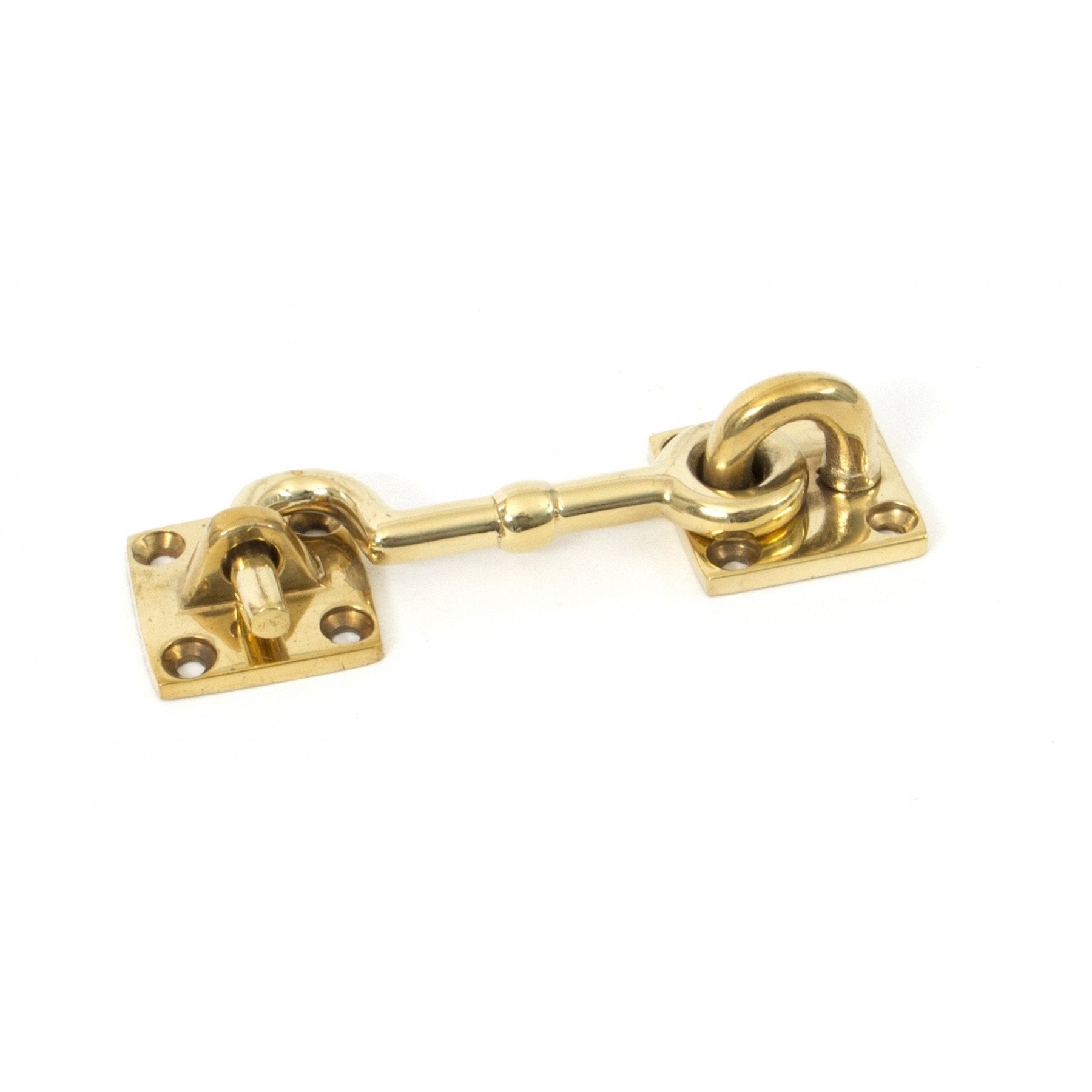 From the Anvil Polished Brass 3'' Cabin Hook - No.42 Interiors