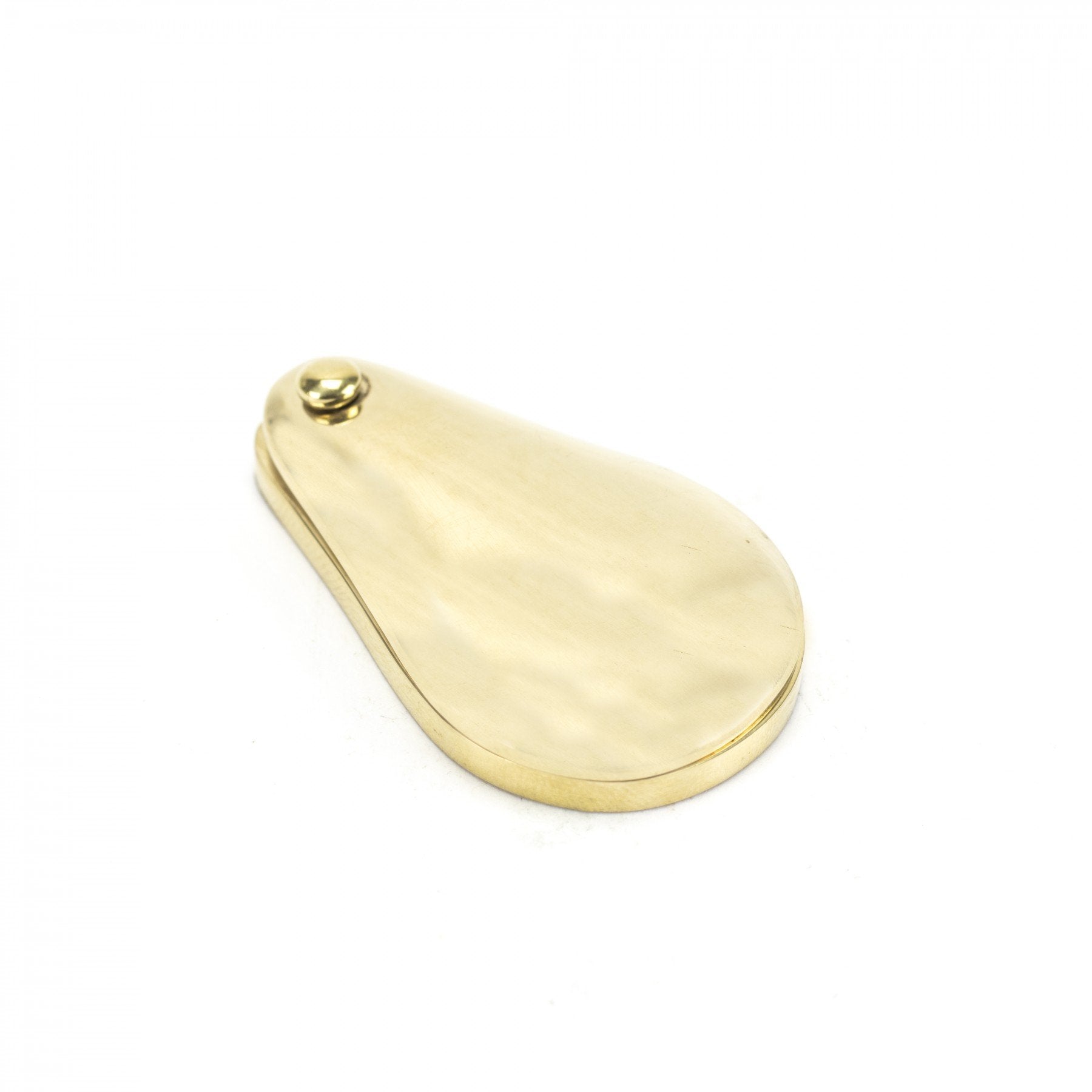 From the Anvil Polished Brass Plain Escutcheon