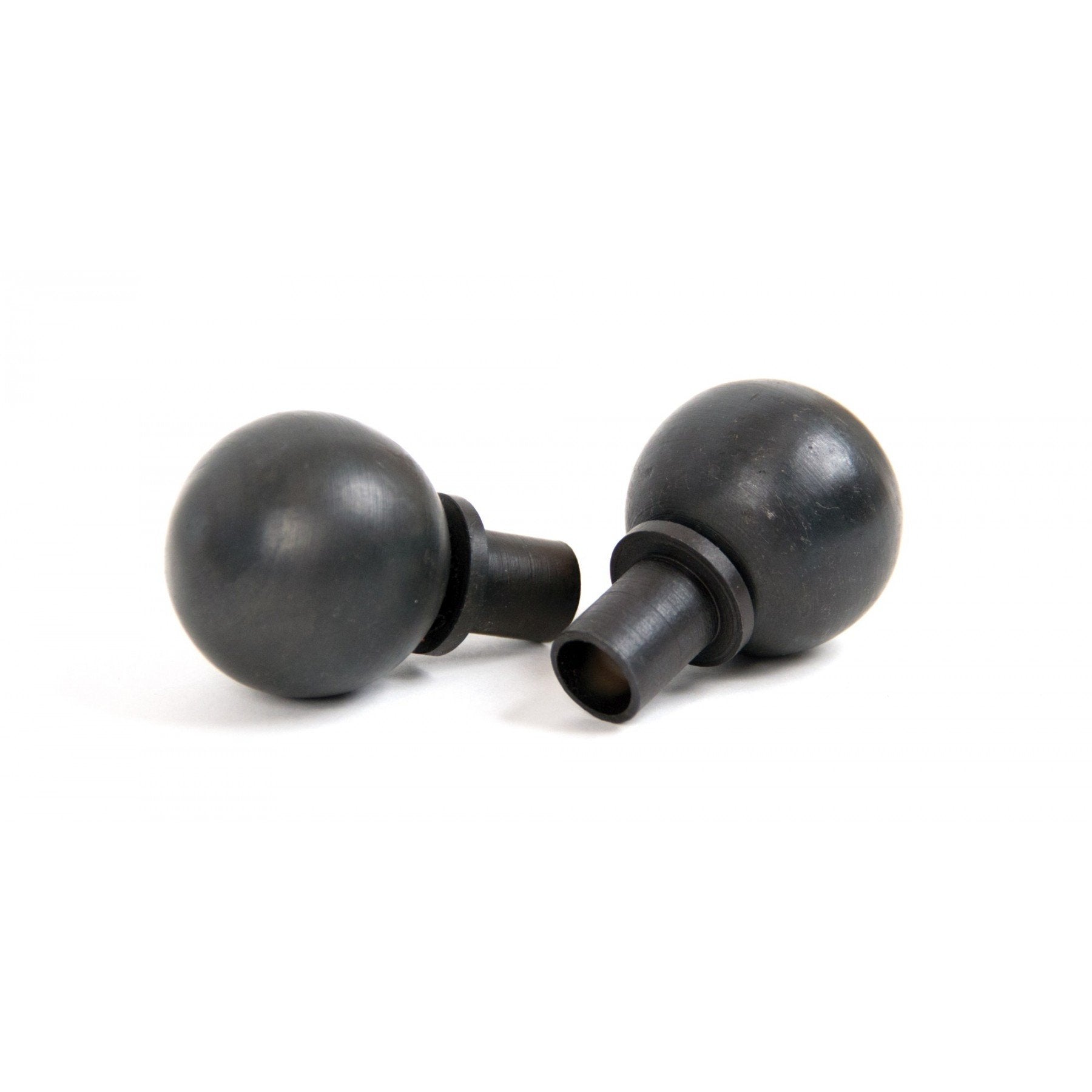 From the Anvil Beeswax Ball Finial (pair) - No.42 Interiors