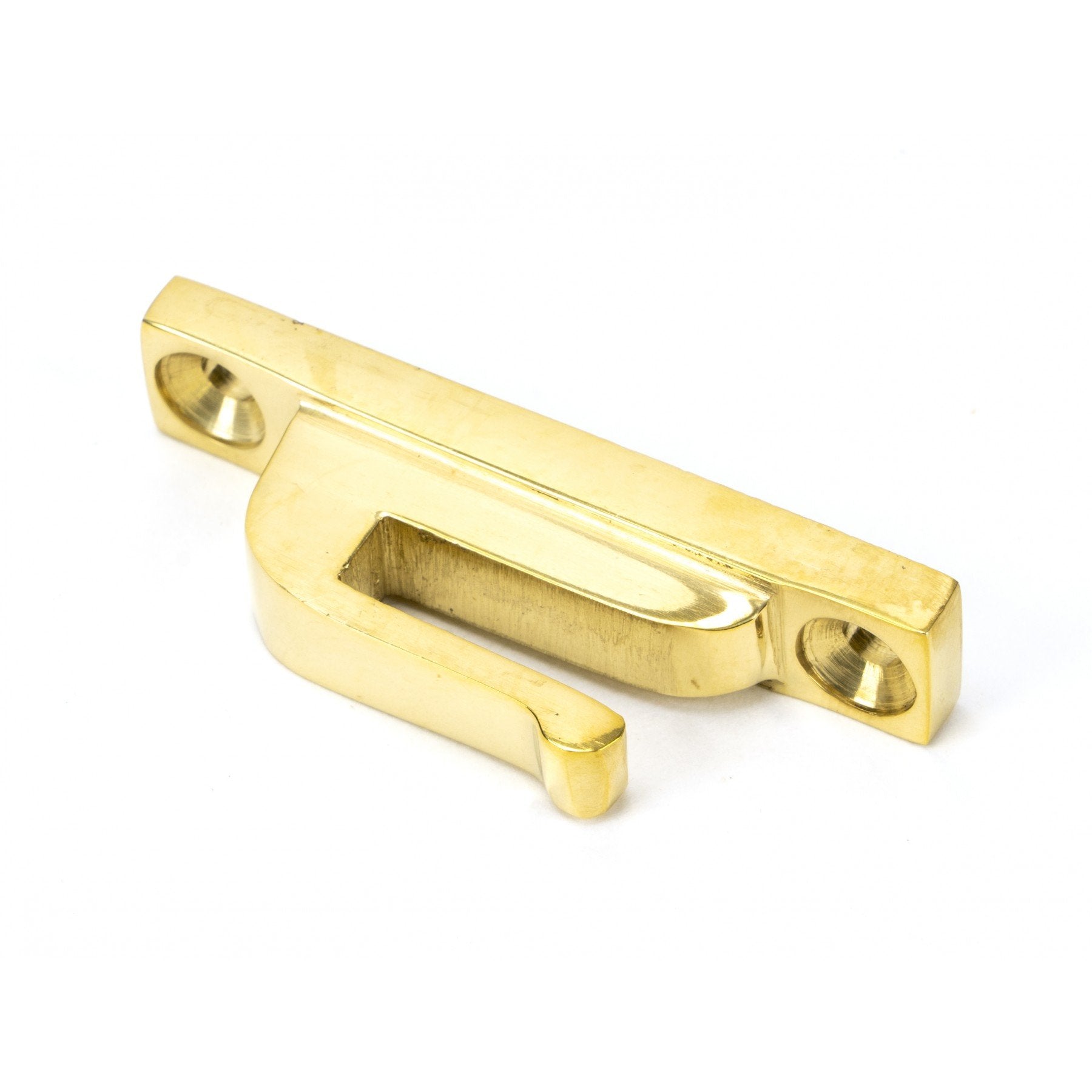 From the Anvil Hook Plate - Polished Brass