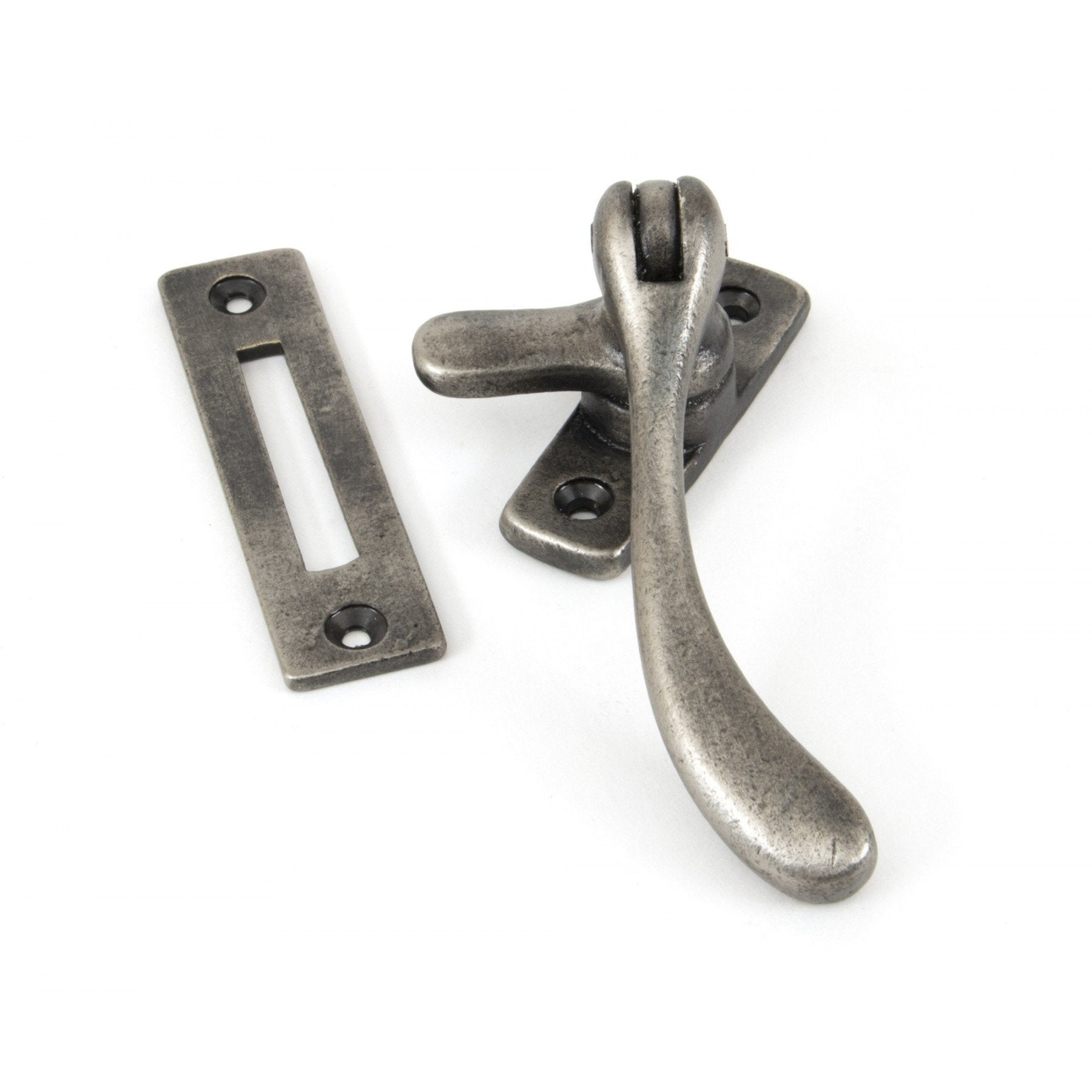 From the Anvil Antique Pewter Peardrop Fastener - No.42 Interiors