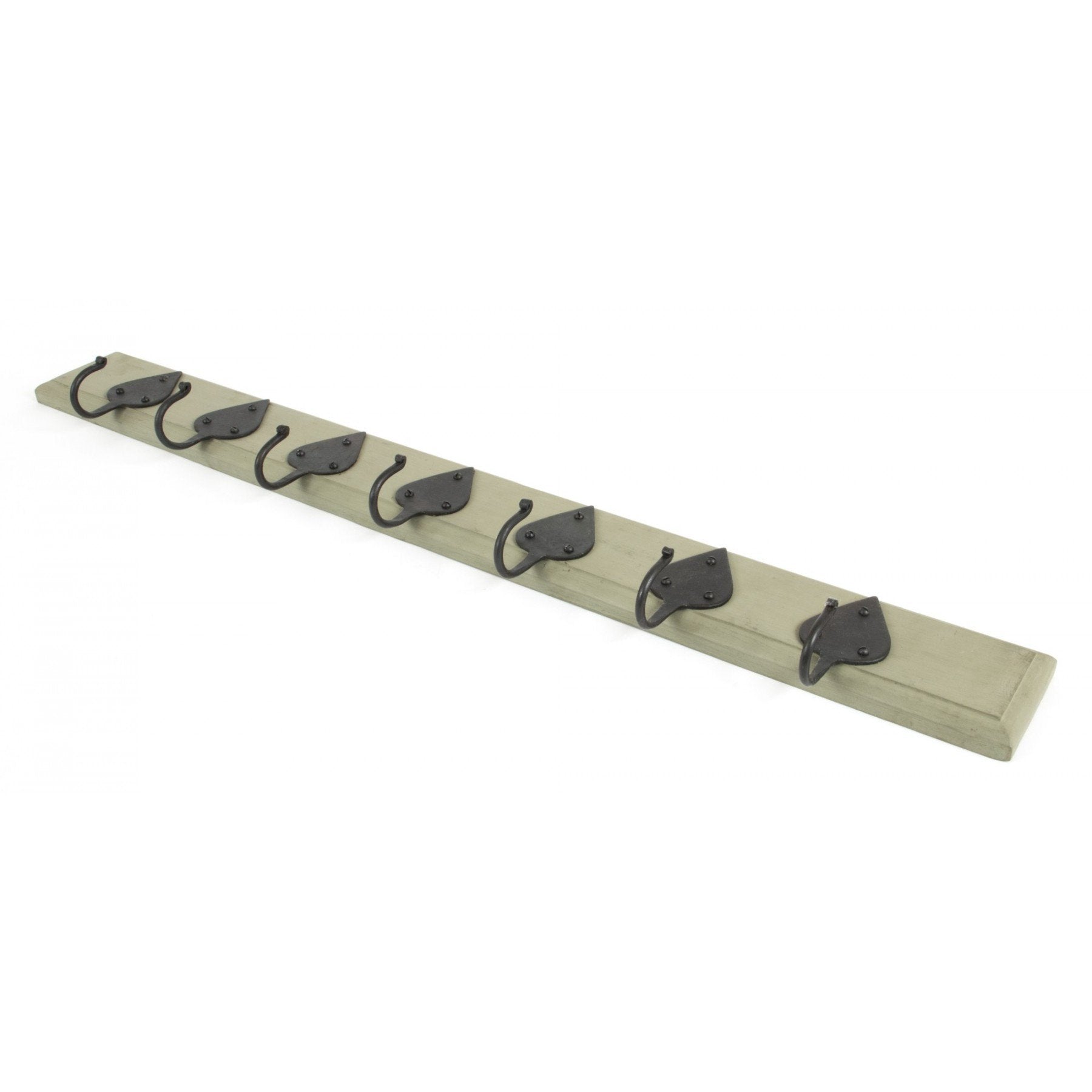 From the Anvil Cottage Coat Rack - Beeswax & Olive Green - No.42 Interiors
