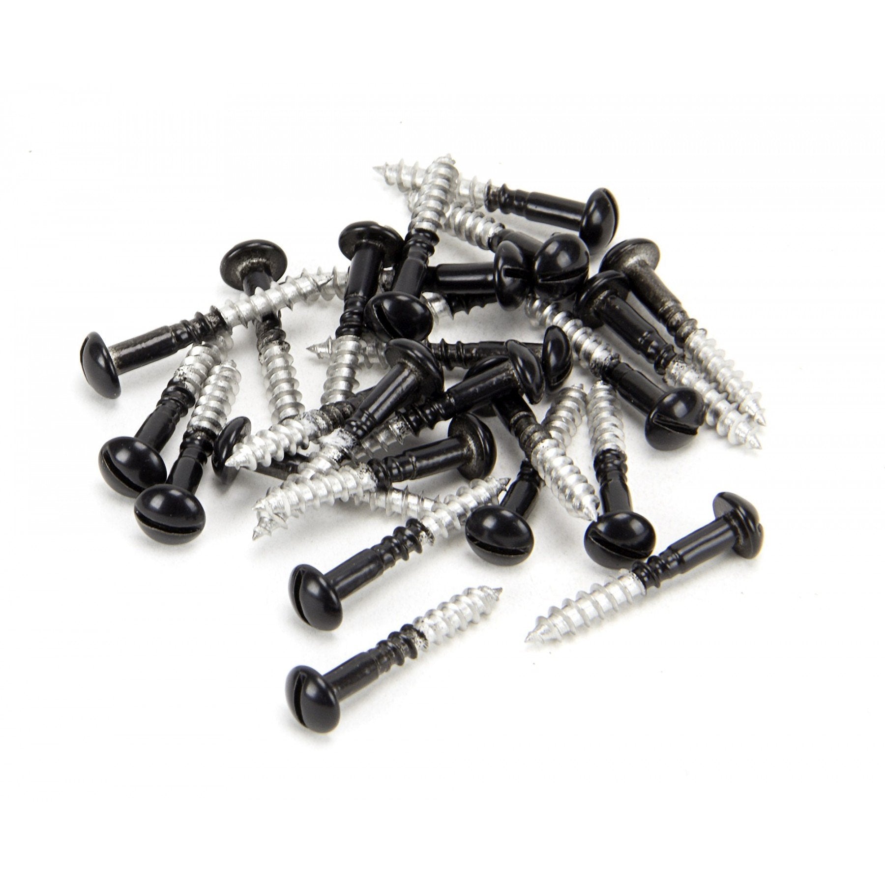 From the Anvil Black SS 3.5 x 25mm Round Head Screws (25)
