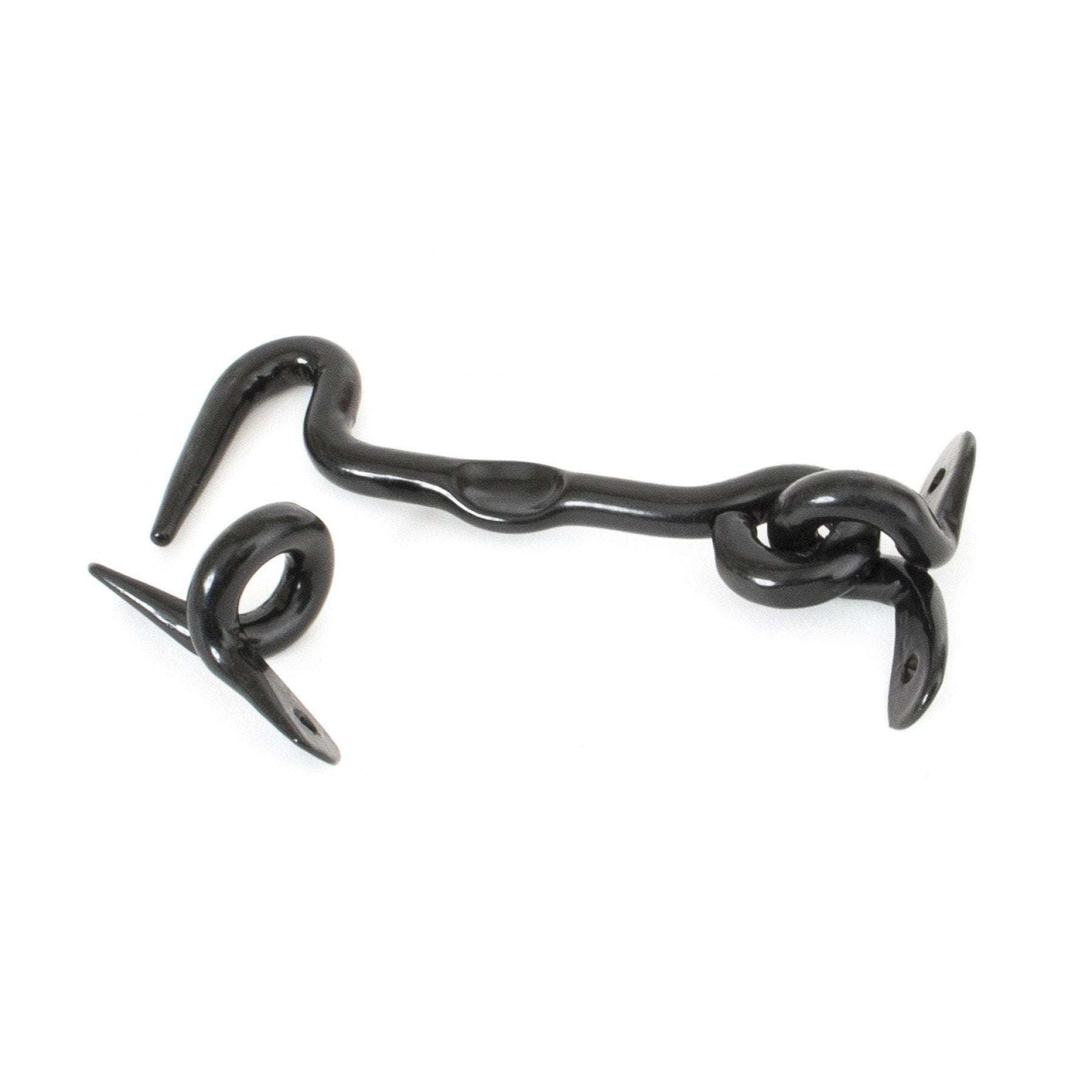 From the Anvil 4" Forged Cabin Hook - Black - No.42 Interiors