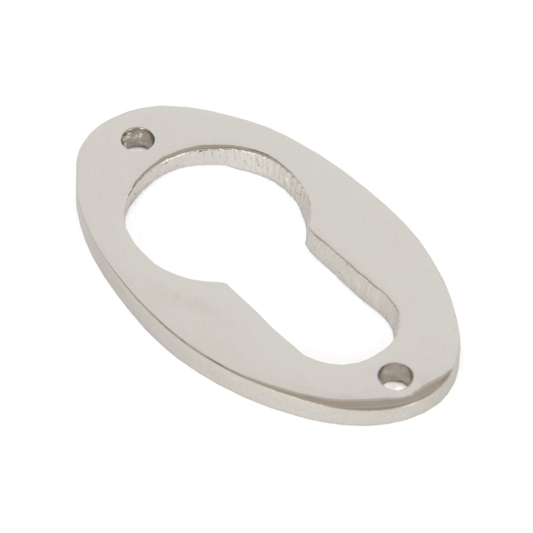 From the Anvil Polished Nickel Oval Euro Escutcheon