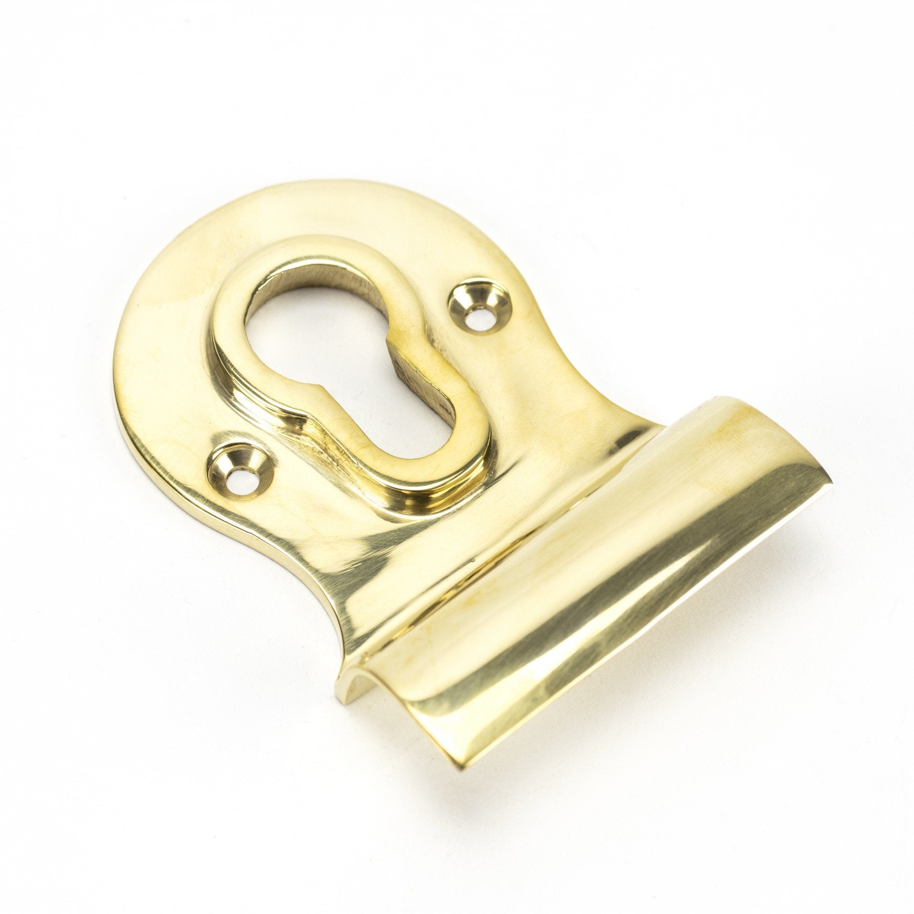 From the Anvil Polished Brass Euro Door Pull