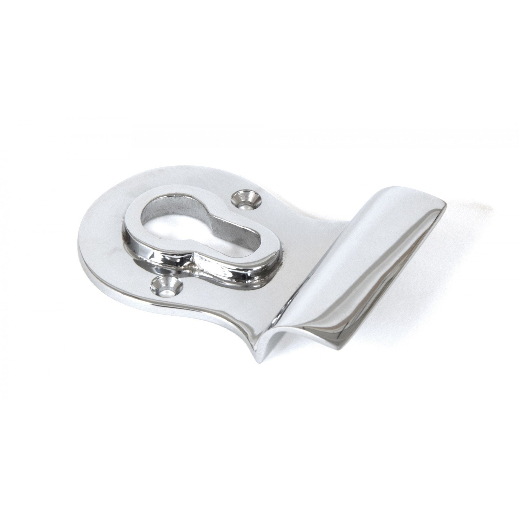 From the Anvil Euro Door Pull  - Polished Chrome - No.42 Interiors