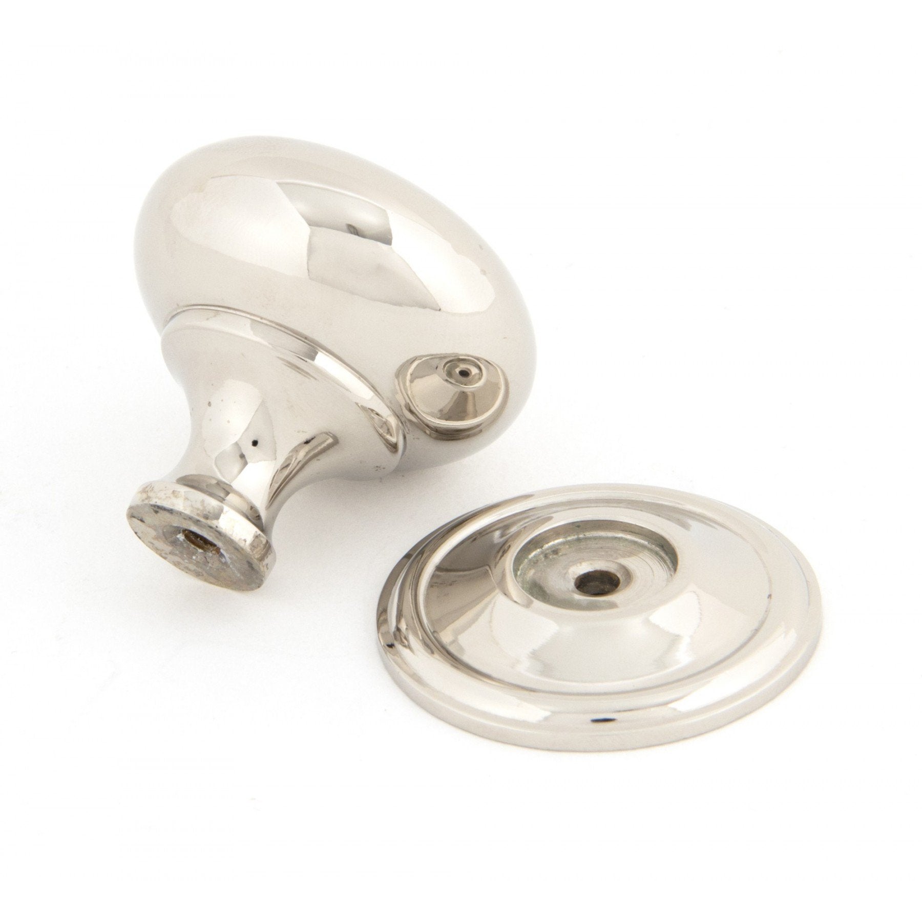 From the Anvil Polished Nickel Mushroom Cabinet Knob - Large - No.42 Interiors