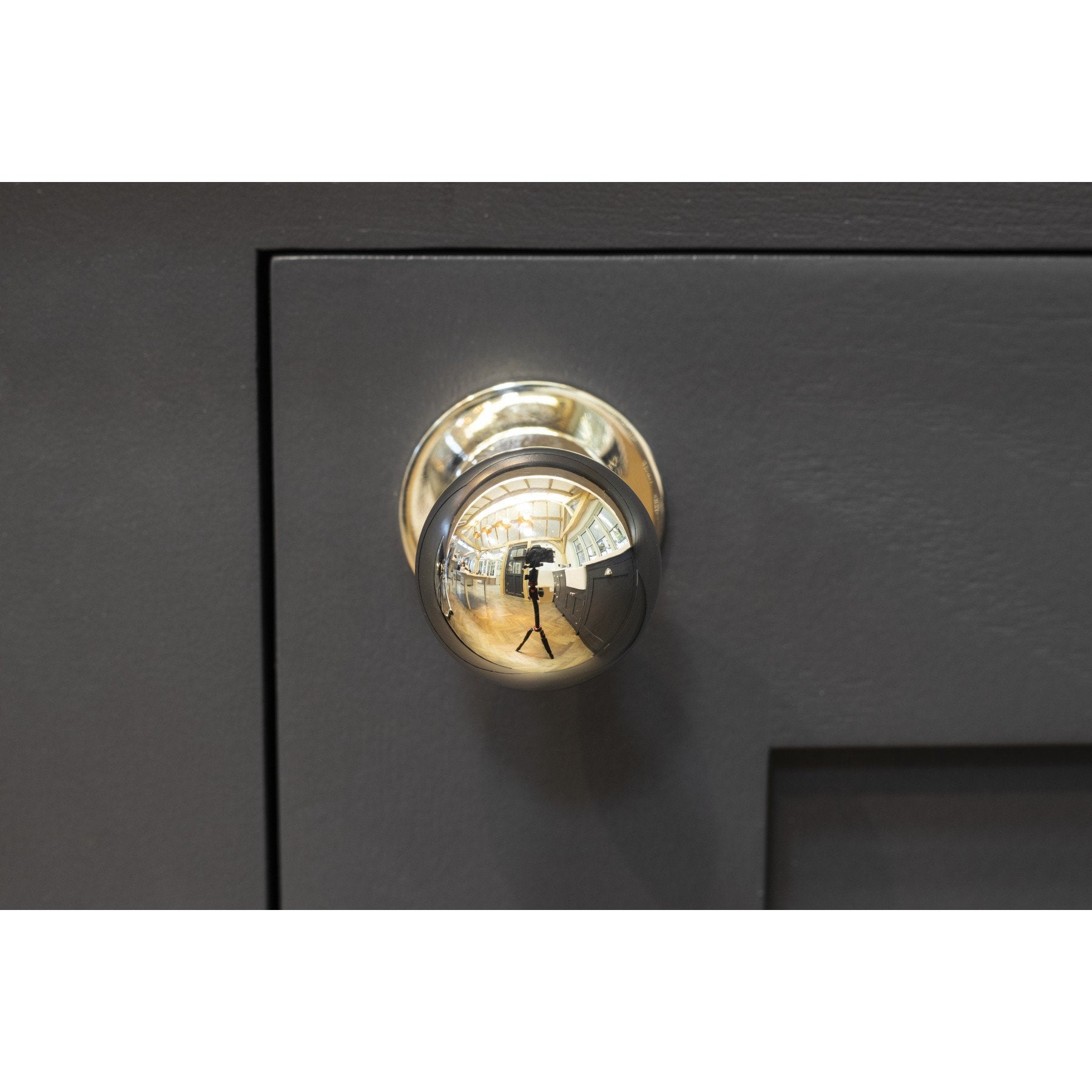 From the Anvil Polished Nickel Ball Cabinet Knob - Small