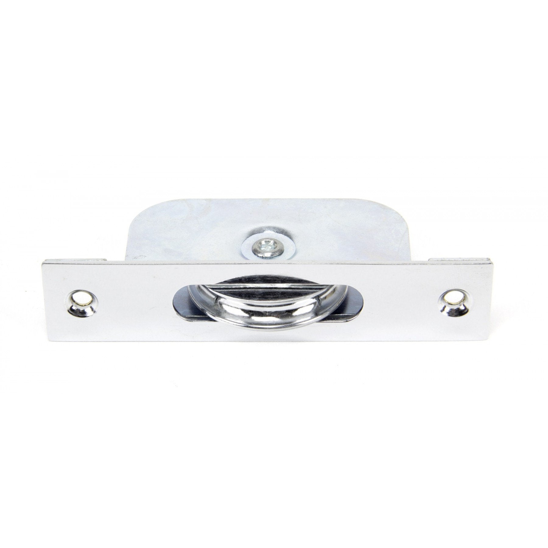 From the Anvil Polished Chrome Square Ended Sash Pulley 75kg