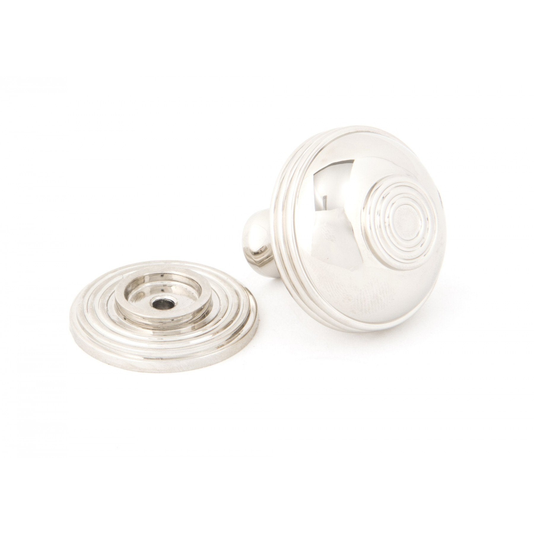 From the Anvil Polished Nickel Prestbury Cabinet Knob - Large - No.42 Interiors