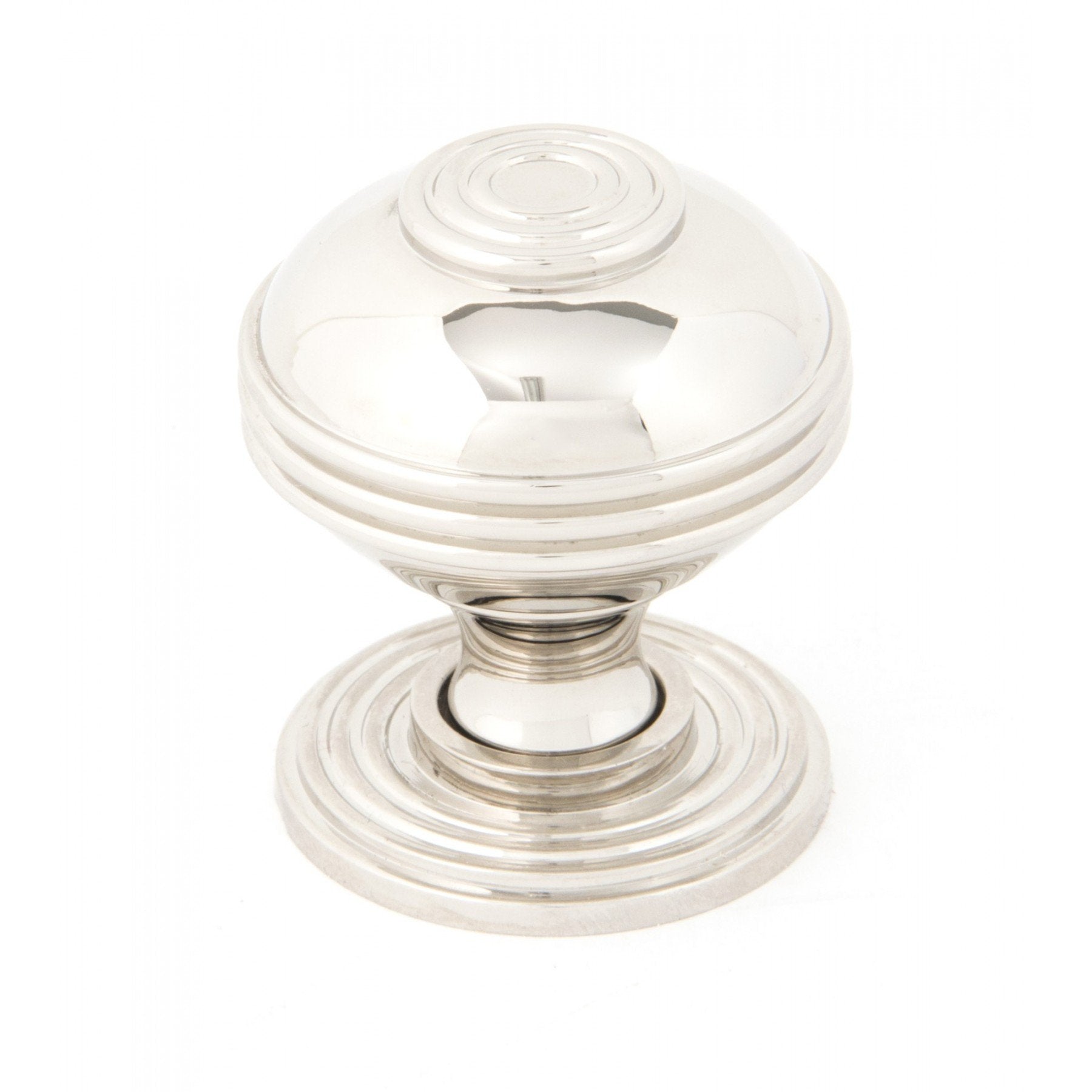 From the Anvil Polished Nickel Prestbury Cabinet Knob - Large - No.42 Interiors