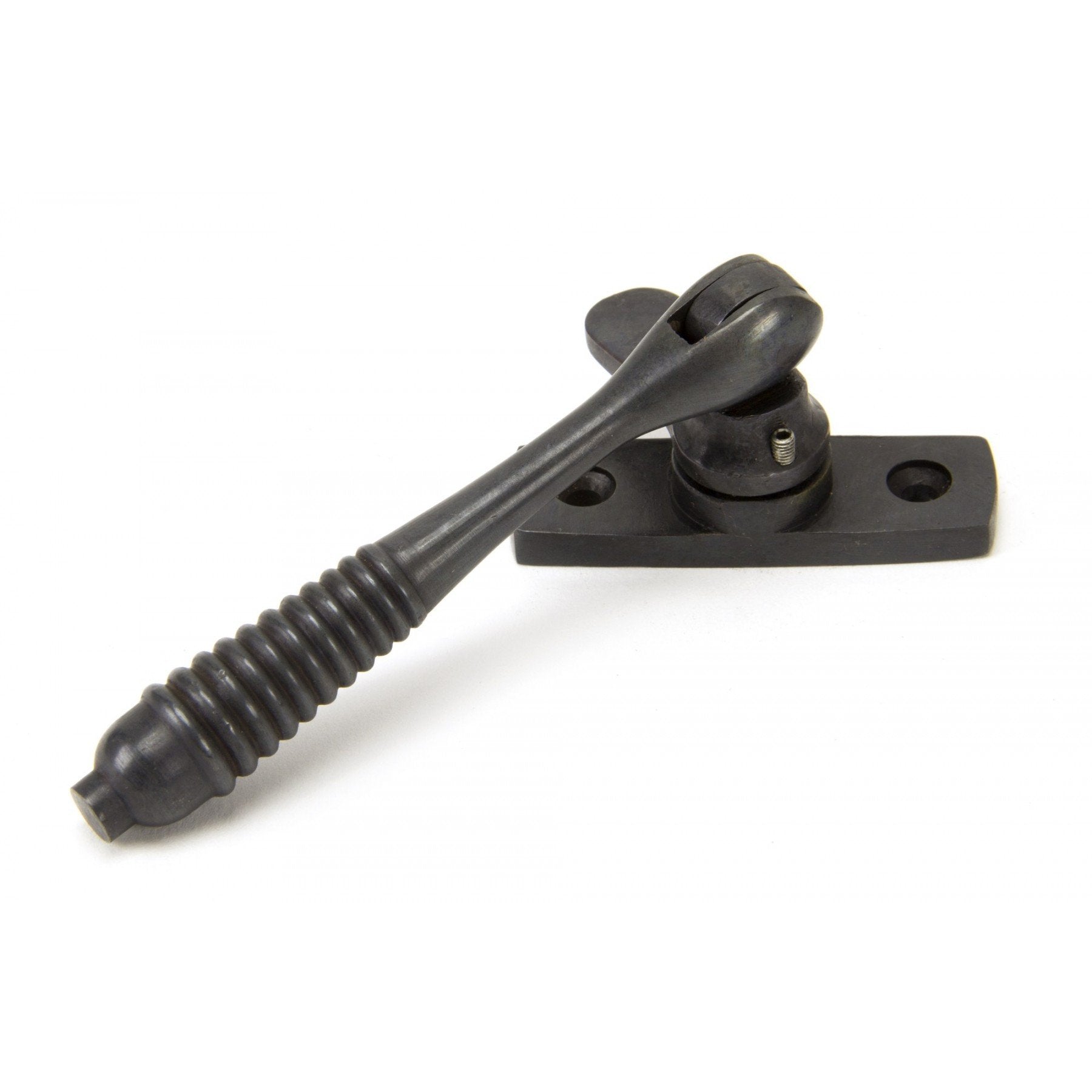 From the Anvil Aged Bronze Reeded Fastener - Locking - No.42 Interiors