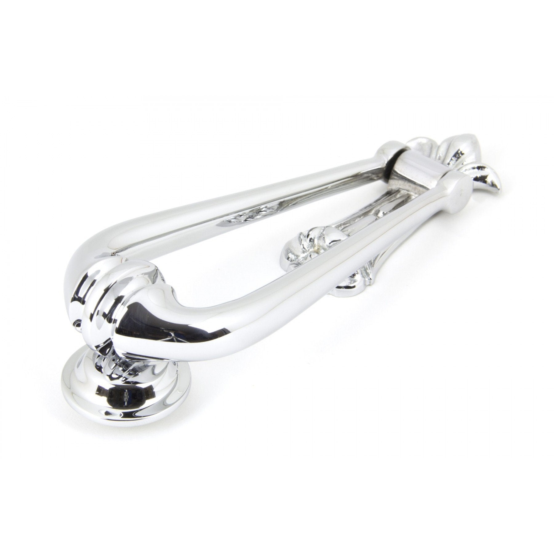 From the Anvil Polished Chrome Loop Door Knocker
