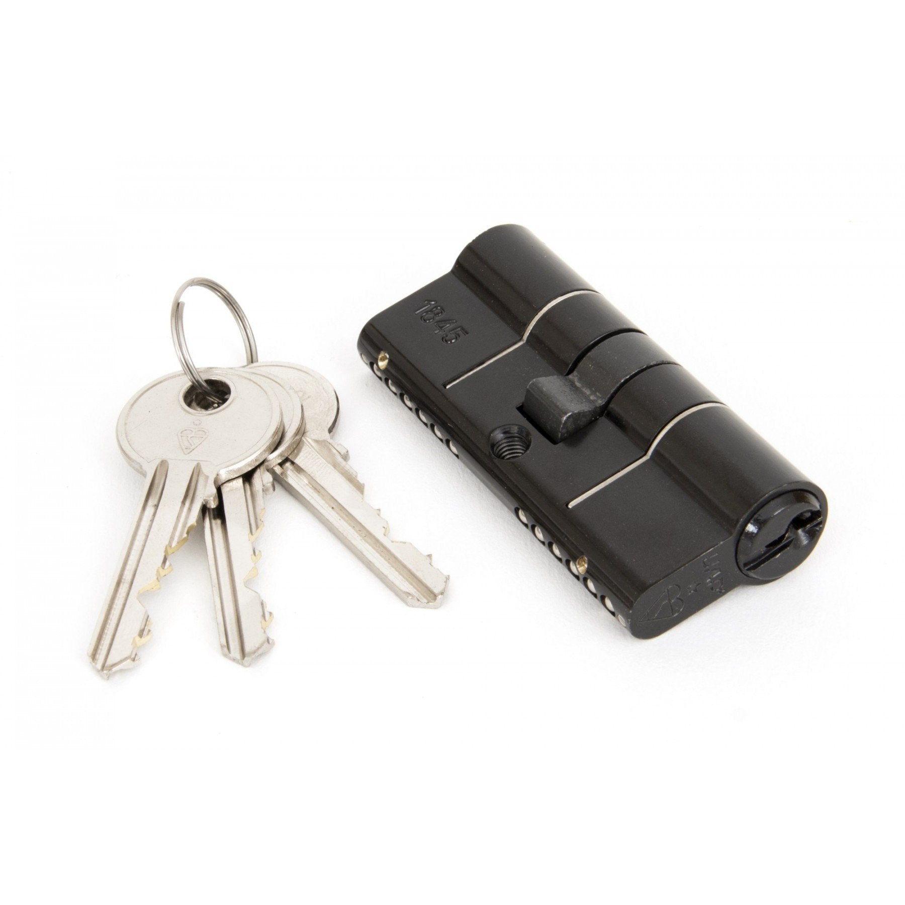 From the Anvil Black 35/35mm Euro Cylinder Lock - KD - No.42 Interiors