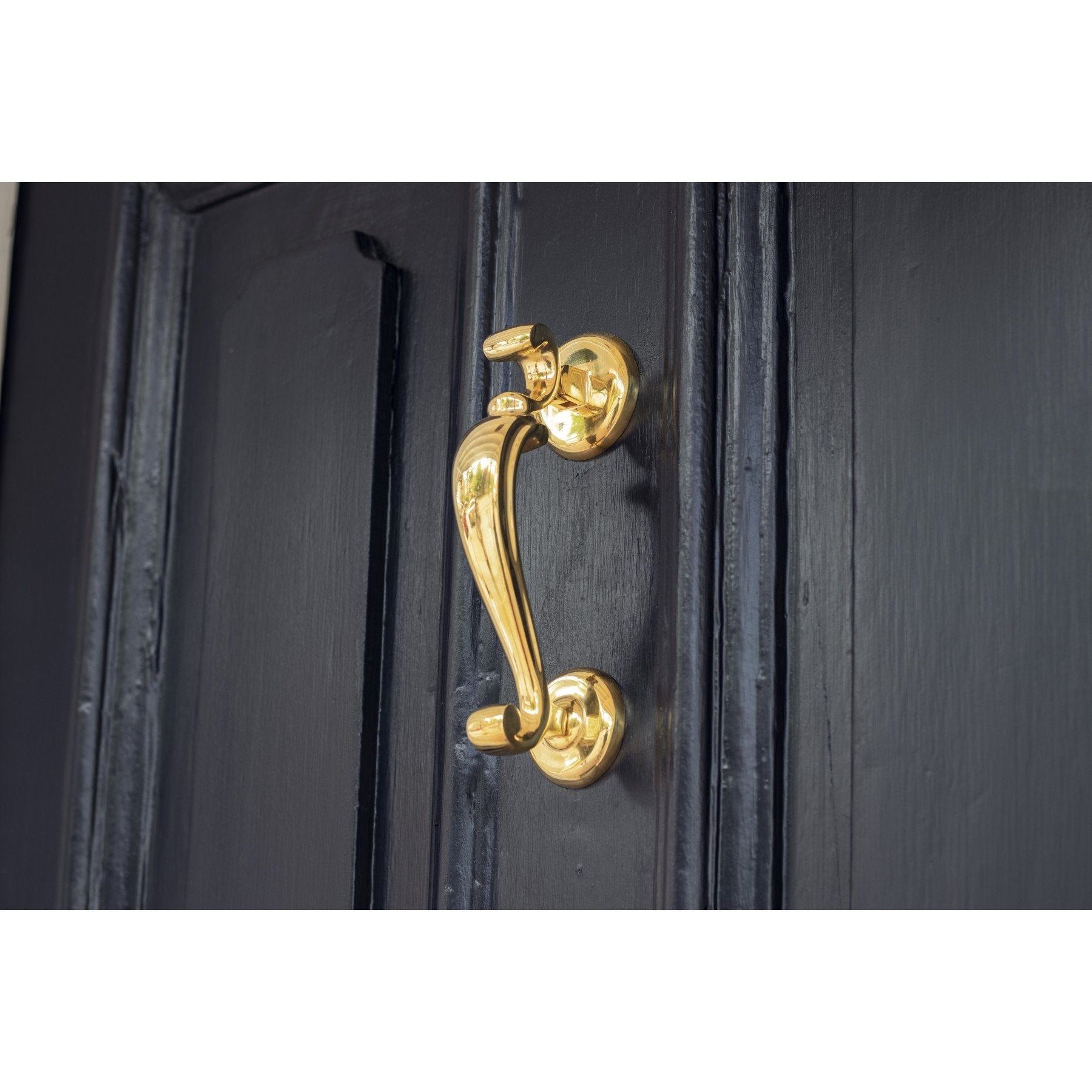 From the Anvil Polished Brass Doctors Door Knocker