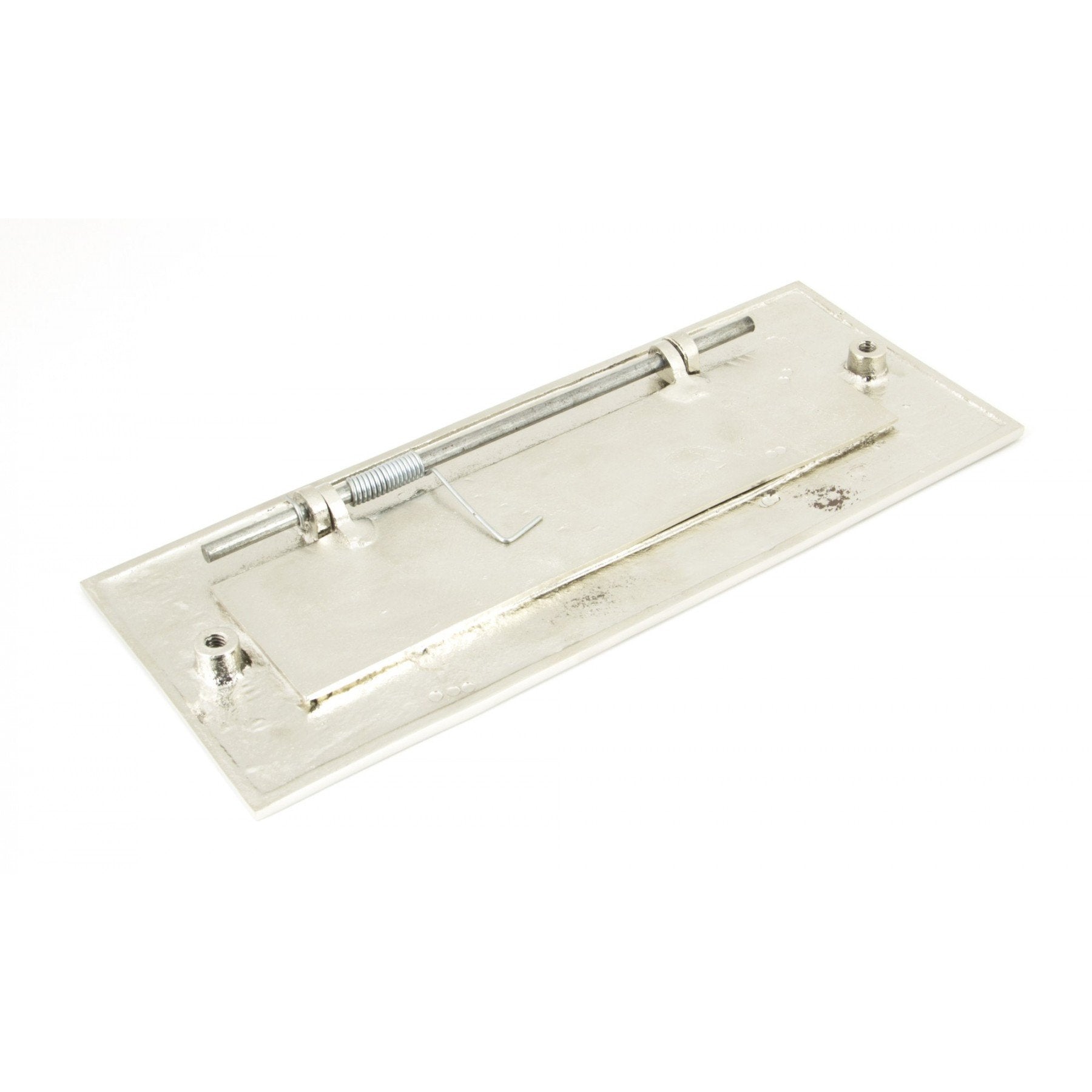 From the Anvil Polished Nickel Small Letterplate