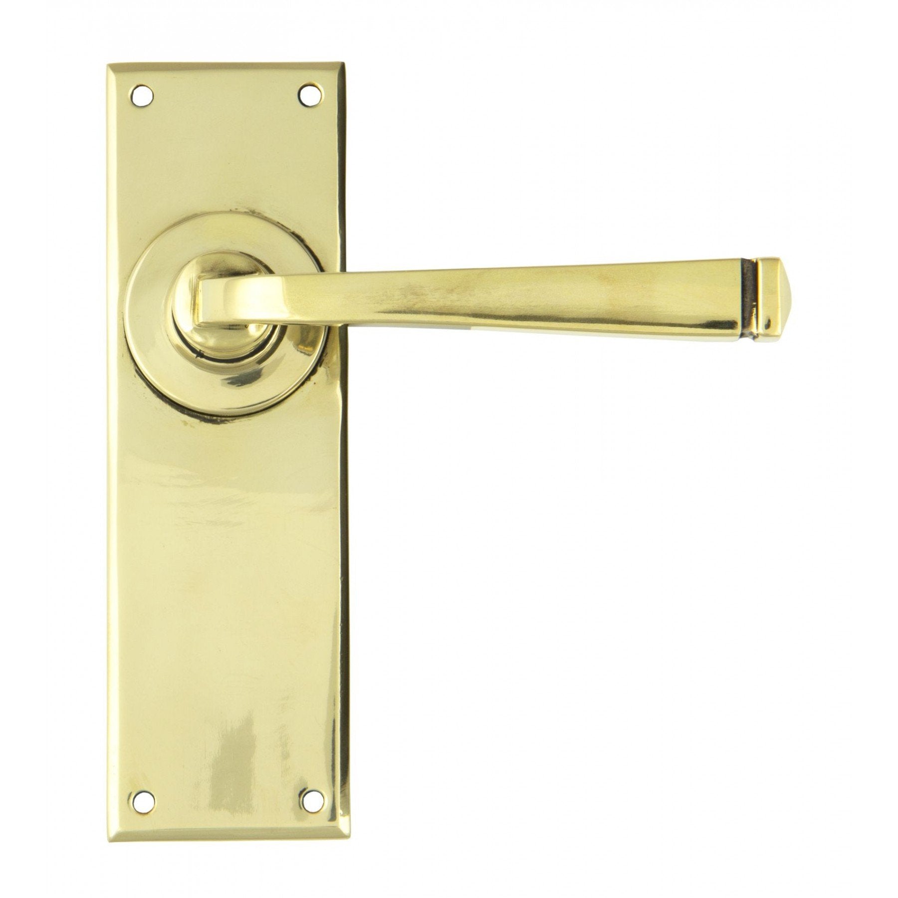 From the Anvil Aged Brass Avon Lever Latch Set - No.42 Interiors