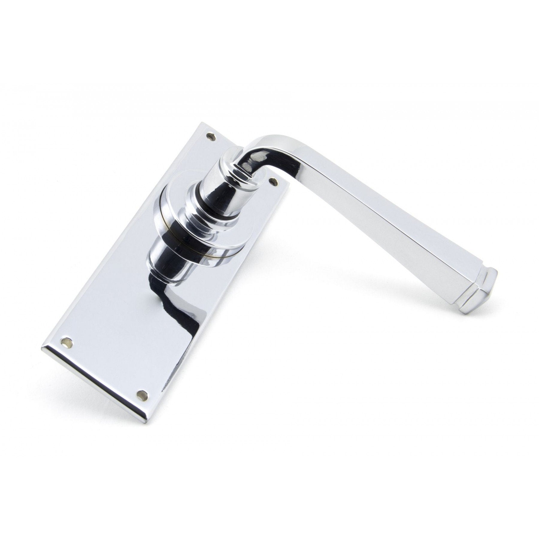 From the Anvil Polished Chrome Avon Lever Latch Set