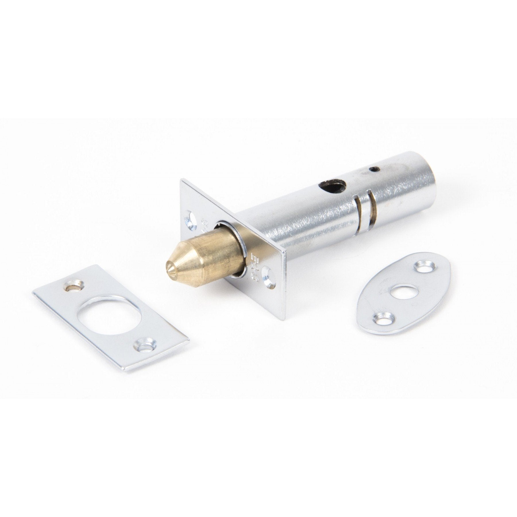 From the Anvil Satin Chrome Security Door Bolt