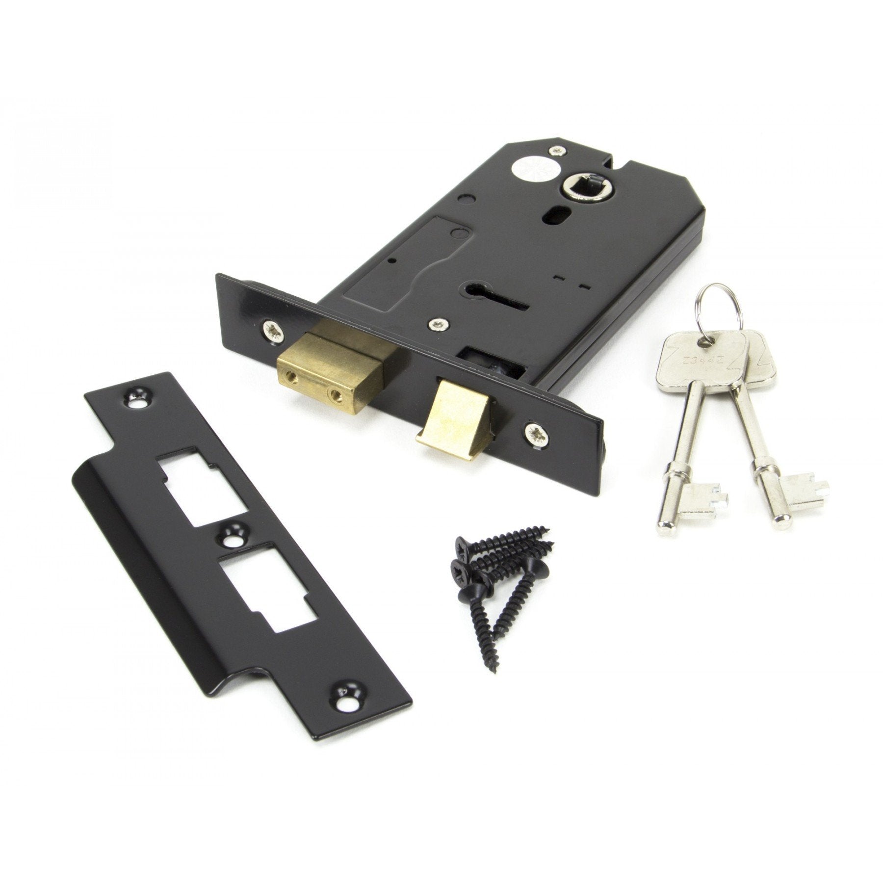 From the Anvil Black 5'' Horizontal 3 Lever Lock