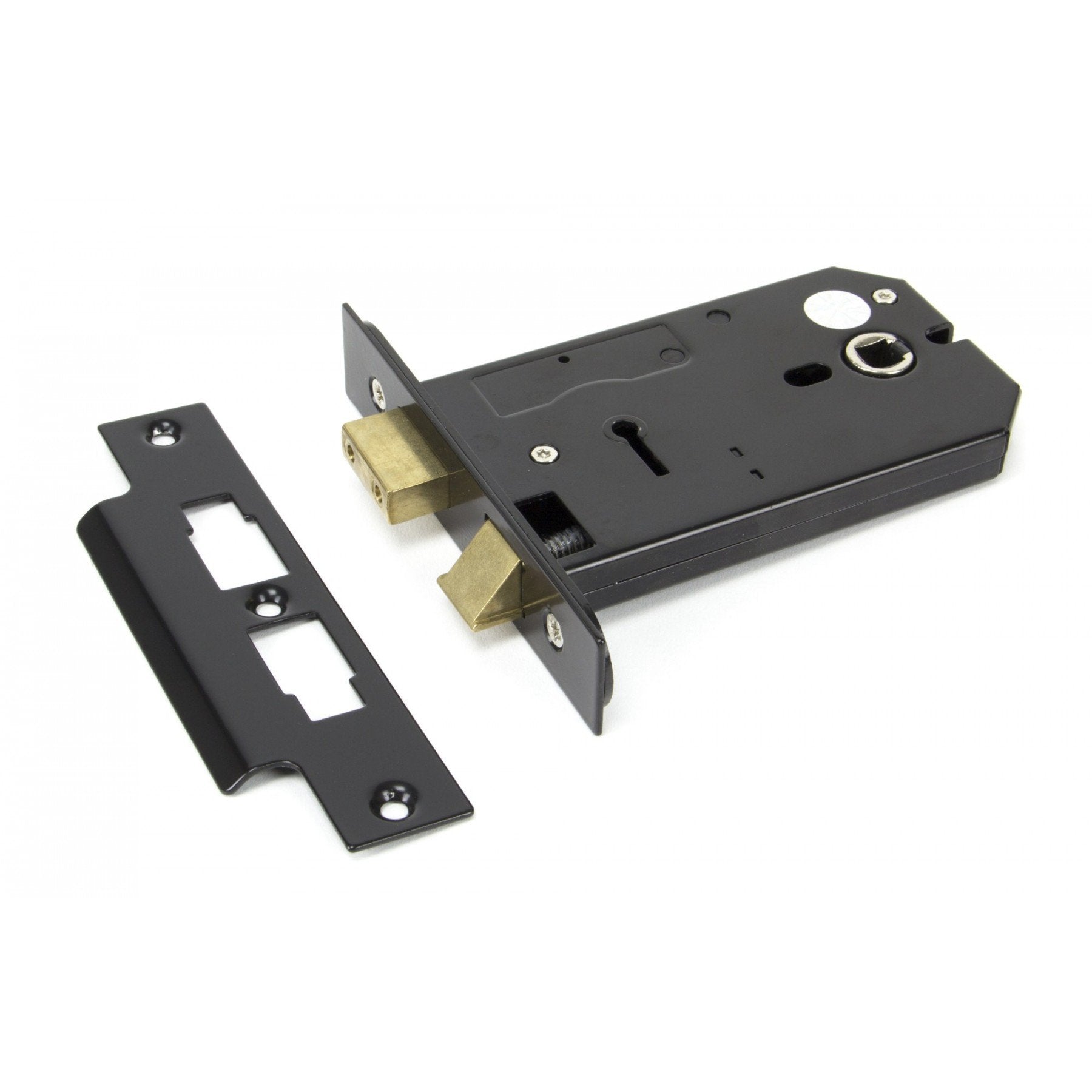 From the Anvil Black 5'' Horizontal 3 Lever Lock