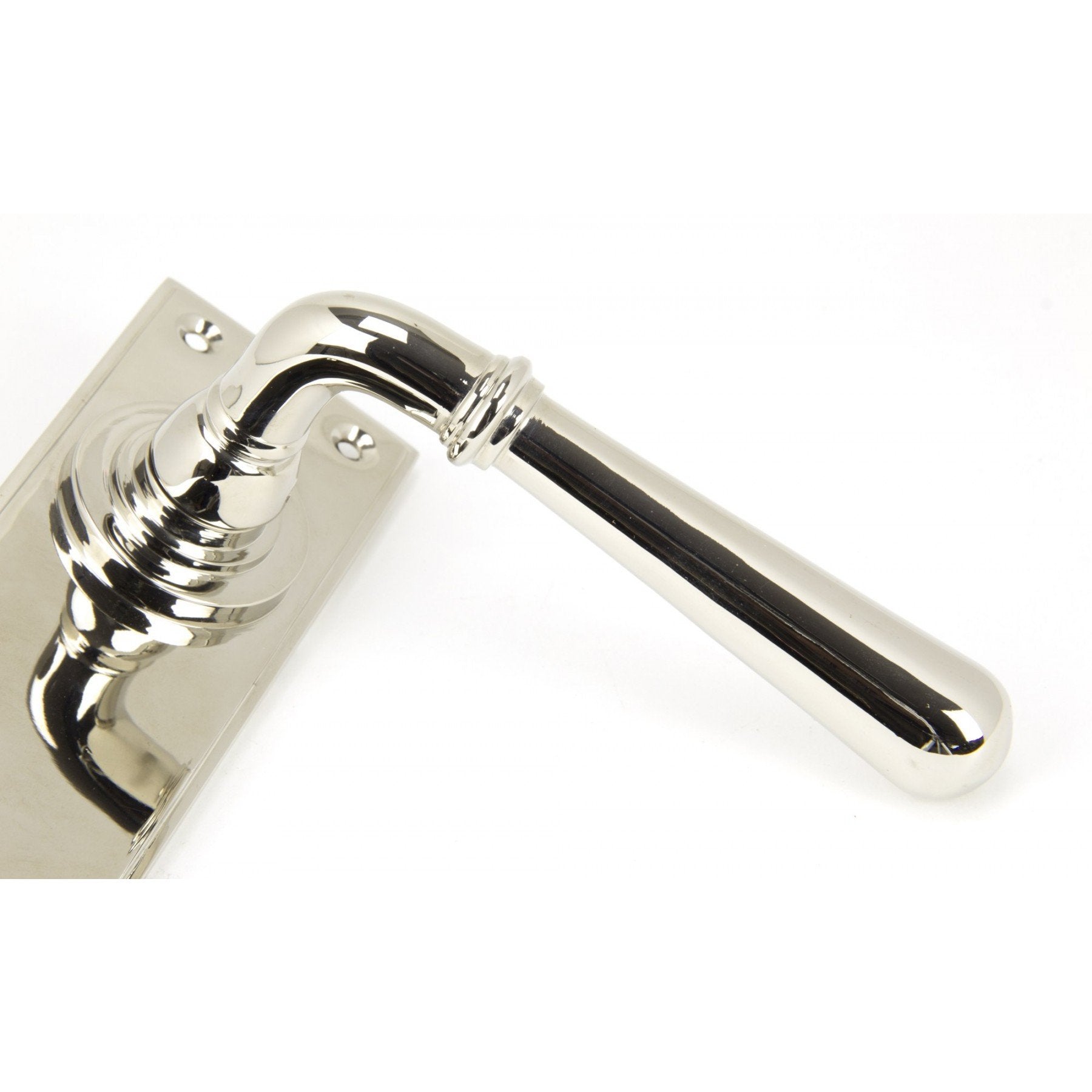 From the Anvil Polished Nickel Newbury Lever Euro Set