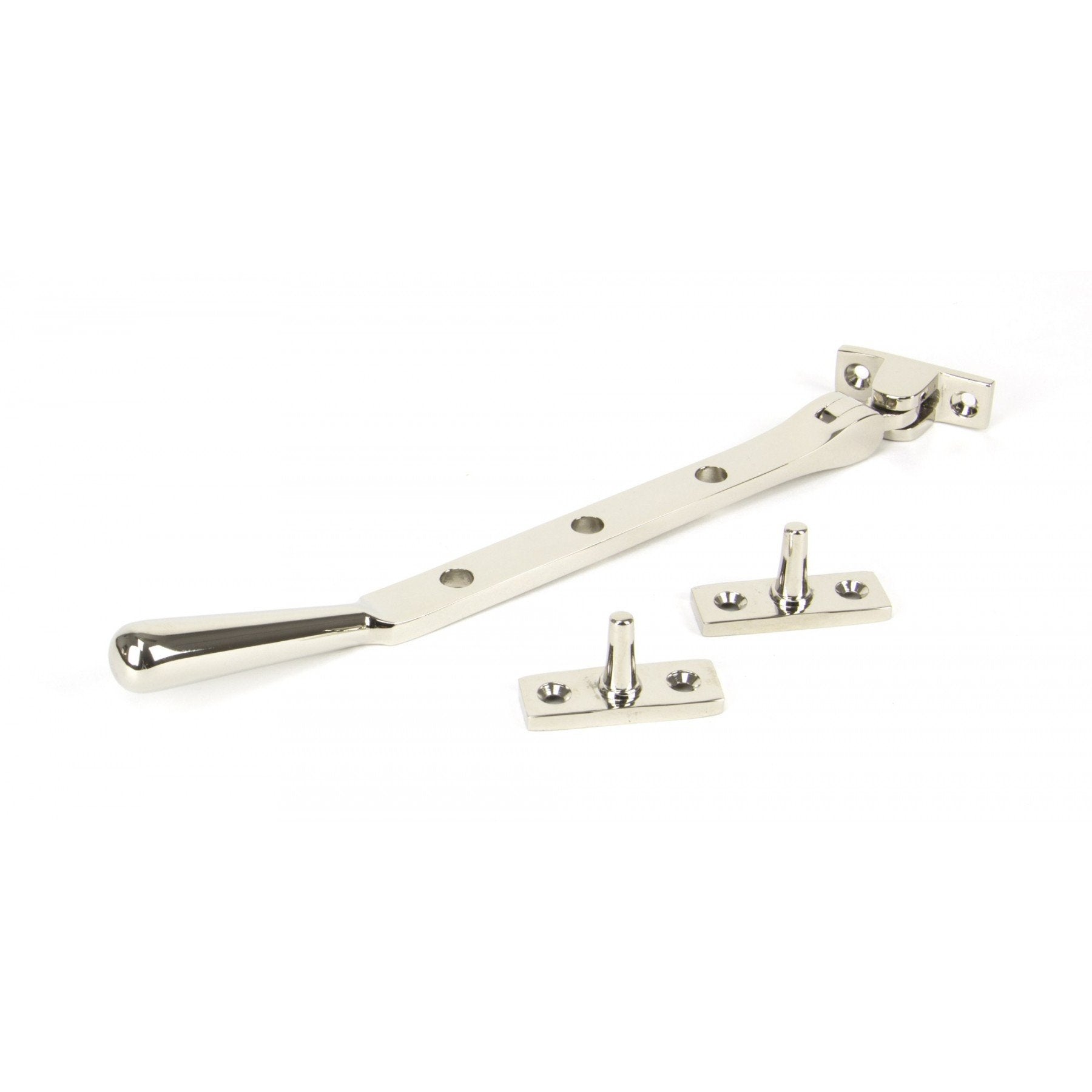 From the Anvil Polished Nickel 8" Newbury Stay - No.42 Interiors