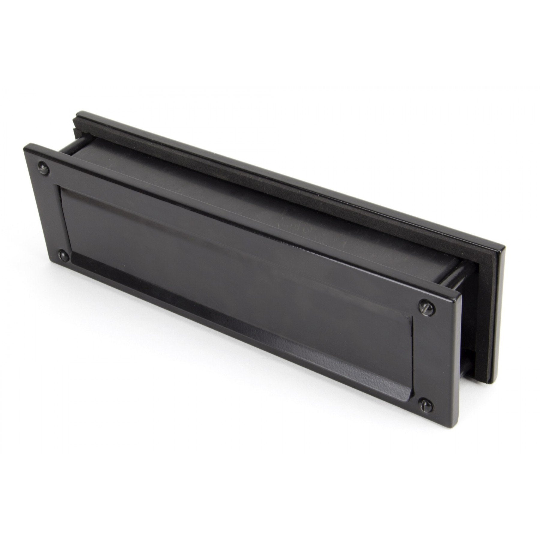 From the Anvil Black Traditional Letterbox
