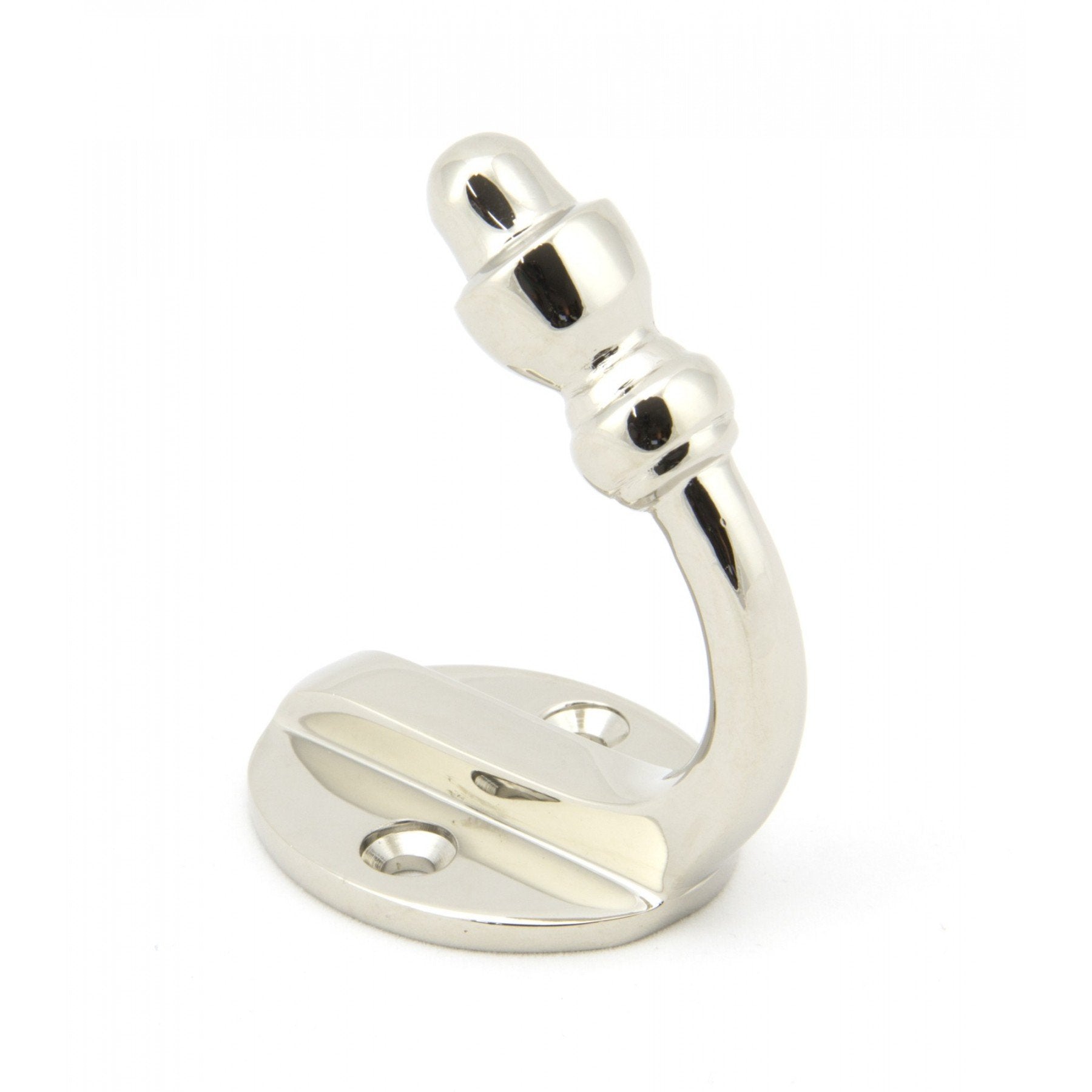 From the Anvil Polished Nickel Coat Hook - No.42 Interiors