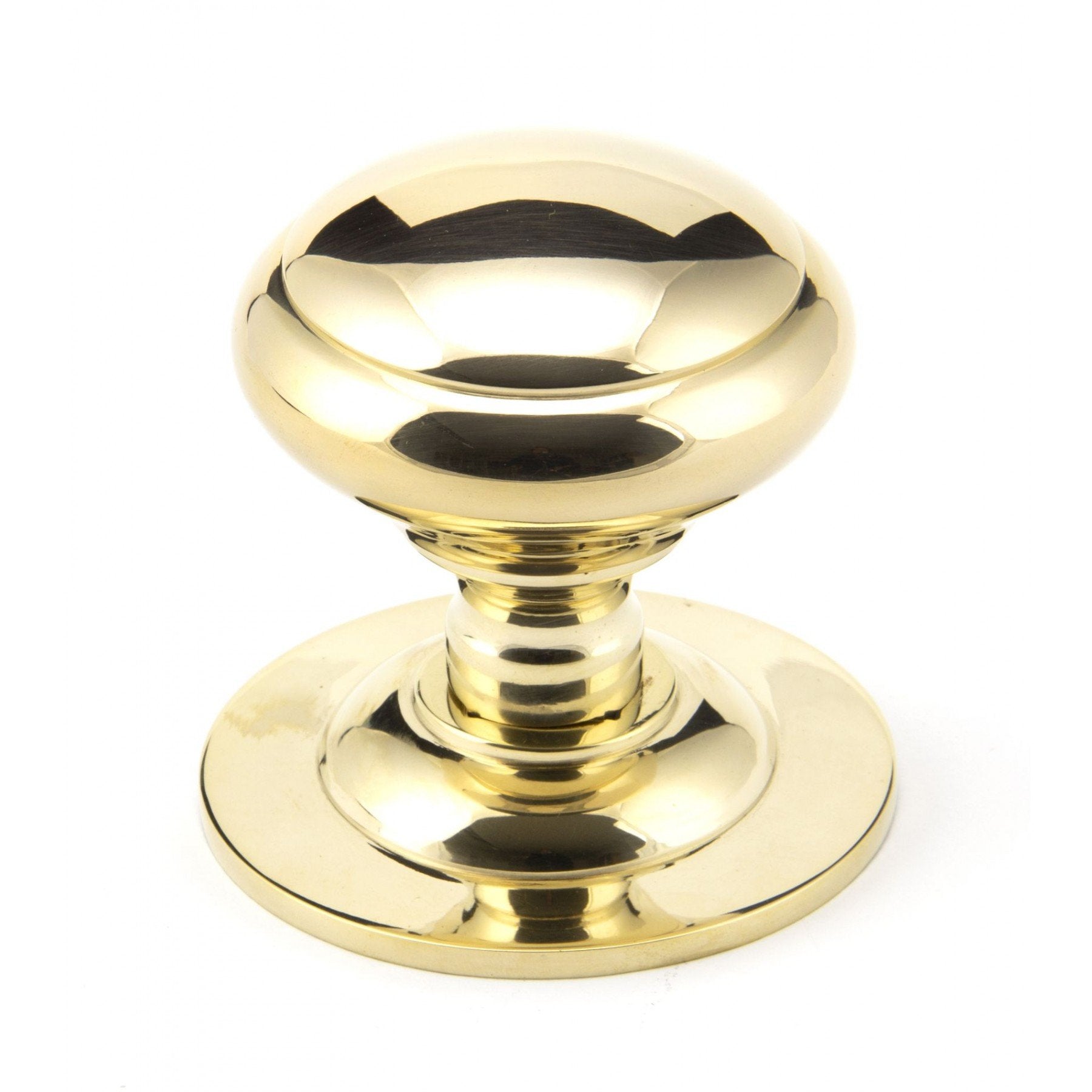 From The Anvil Polished Brass Centre Door Knob