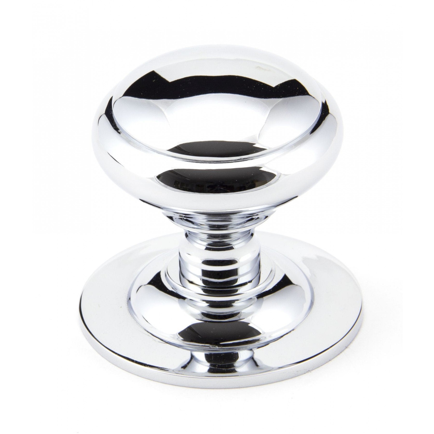 From The Anvil Polished Chrome Centre Door Knob - No.42 Interiors