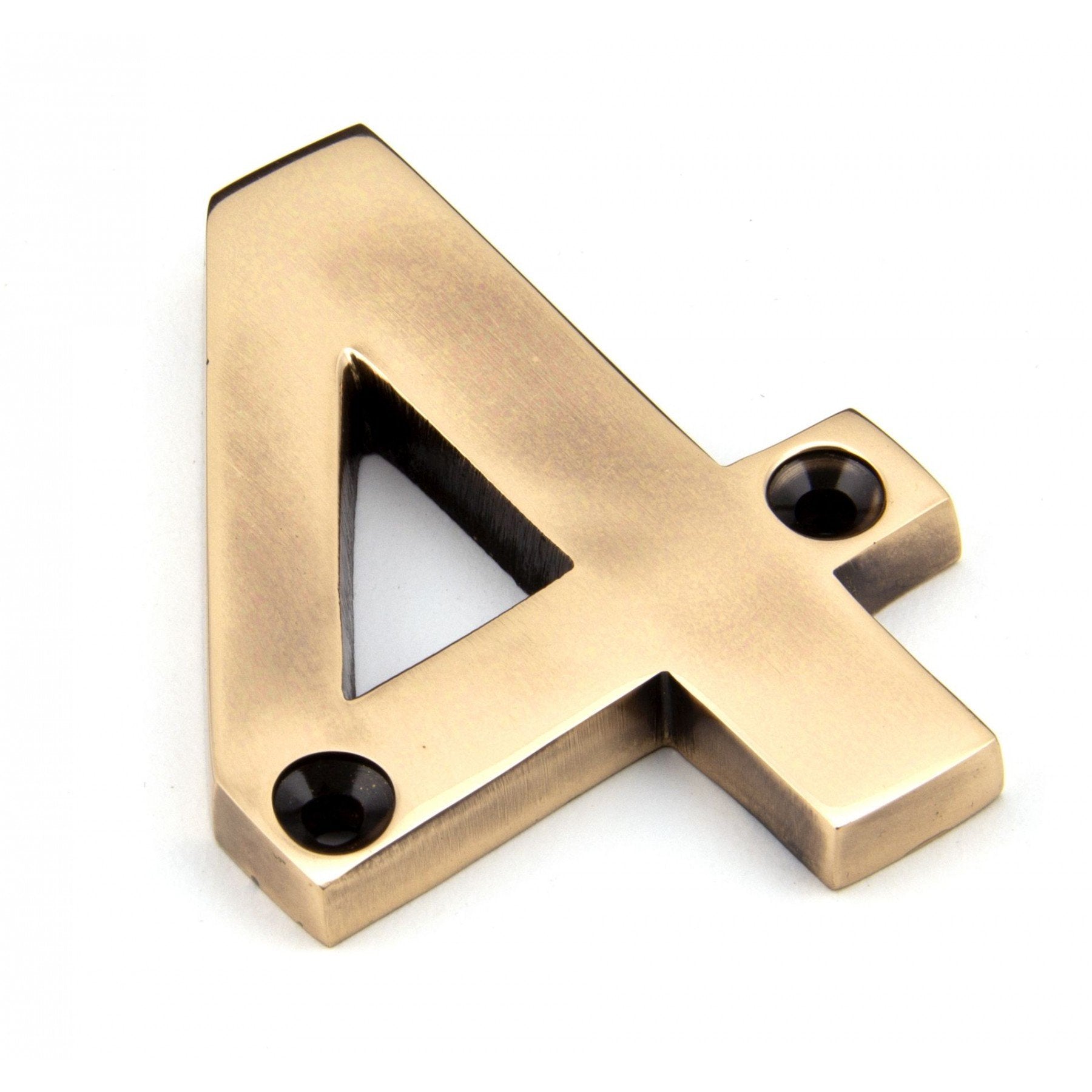 From The Anvil Polished Bronze Numeral 4