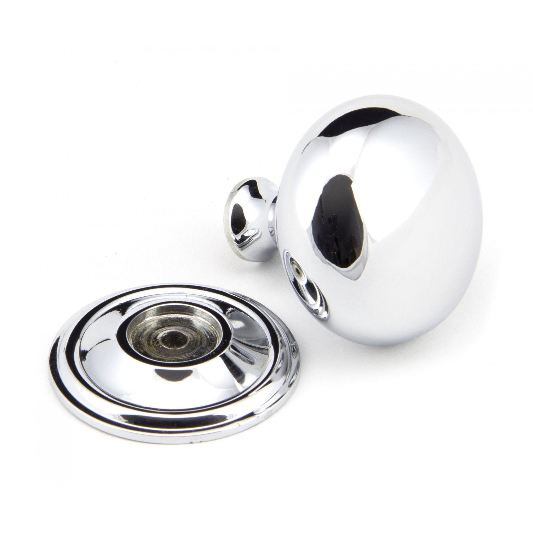 From The Anvil Polished Chrome 38mm Mushroom Cabinet Knob