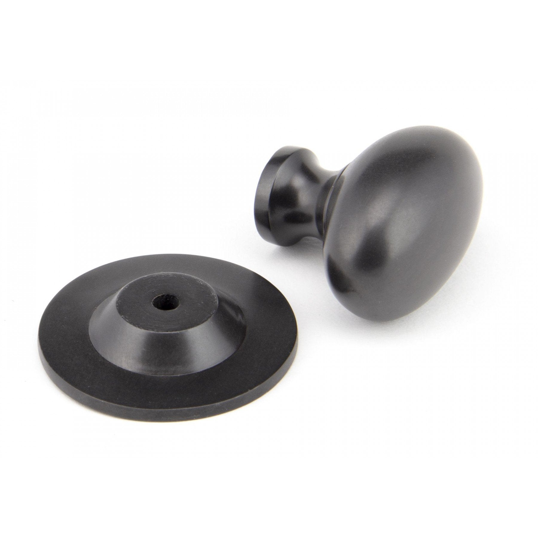 From The Anvil Aged Bronze 40mm Oval Cabinet Knob
